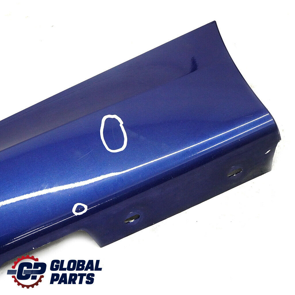 BMW E87 M Sport Bas de Porte Couverture Seuil A Gauche le Mans Bleu 381