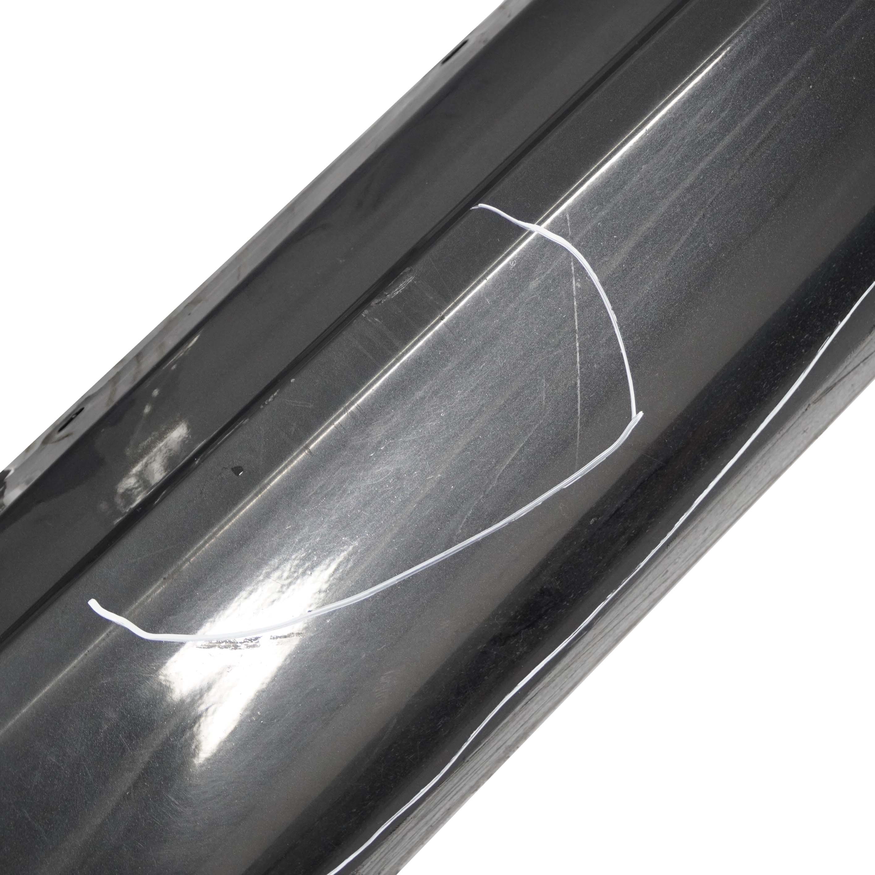 BMW E92 E93 Baguette de seuil de fenetre droite Black Sapphire - 475