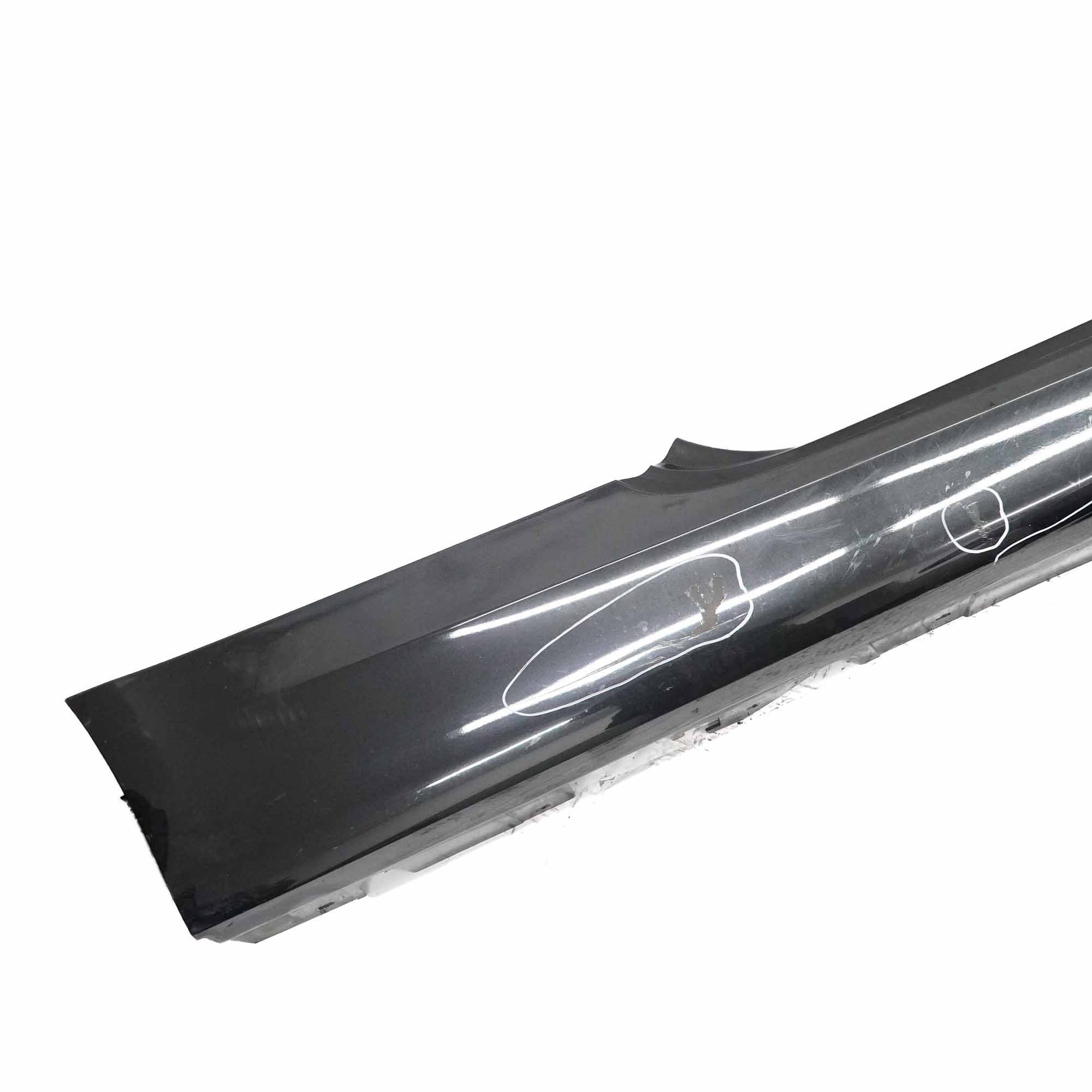 BMW E92 E93 Baguette de seuil de fenetre droite Black Sapphire - 475