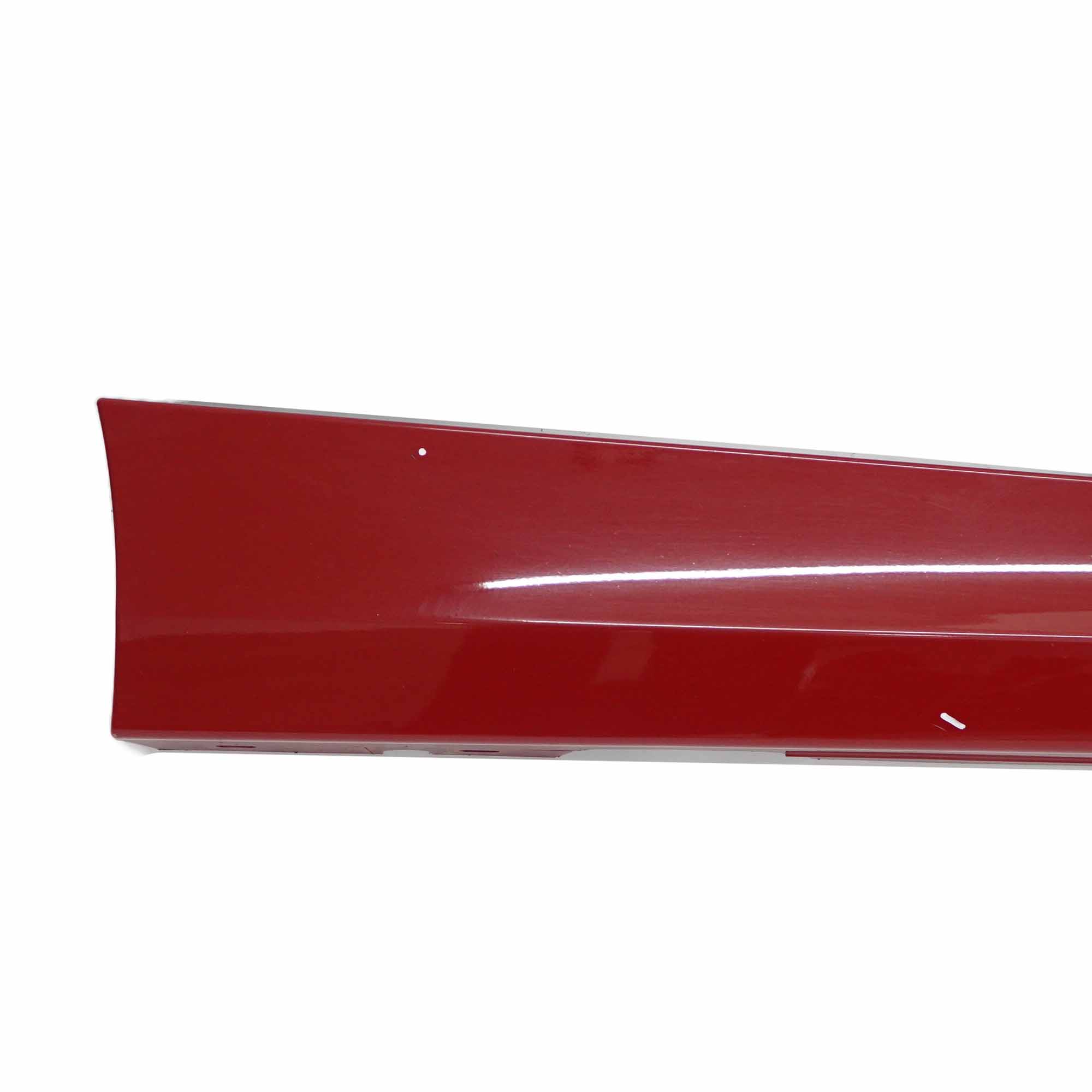 BMW E81 E82 Side Skirt Sill Strip Right O/S Karmesinrot Crimson Red Rot - A61