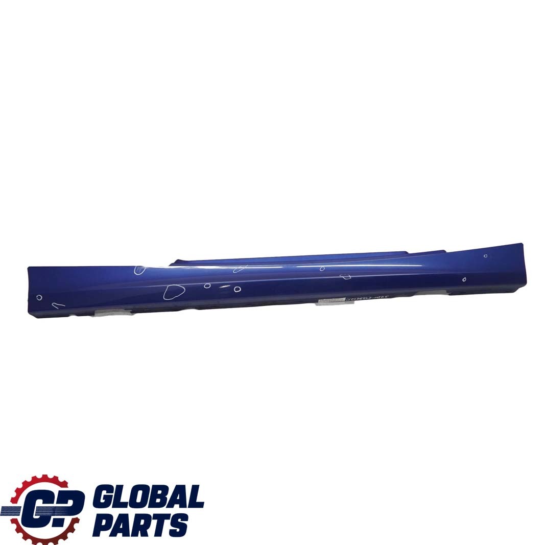 BMW E81 E82 E88 Bas de Porte Couverture Seuil Droite Bleu Montego - A51