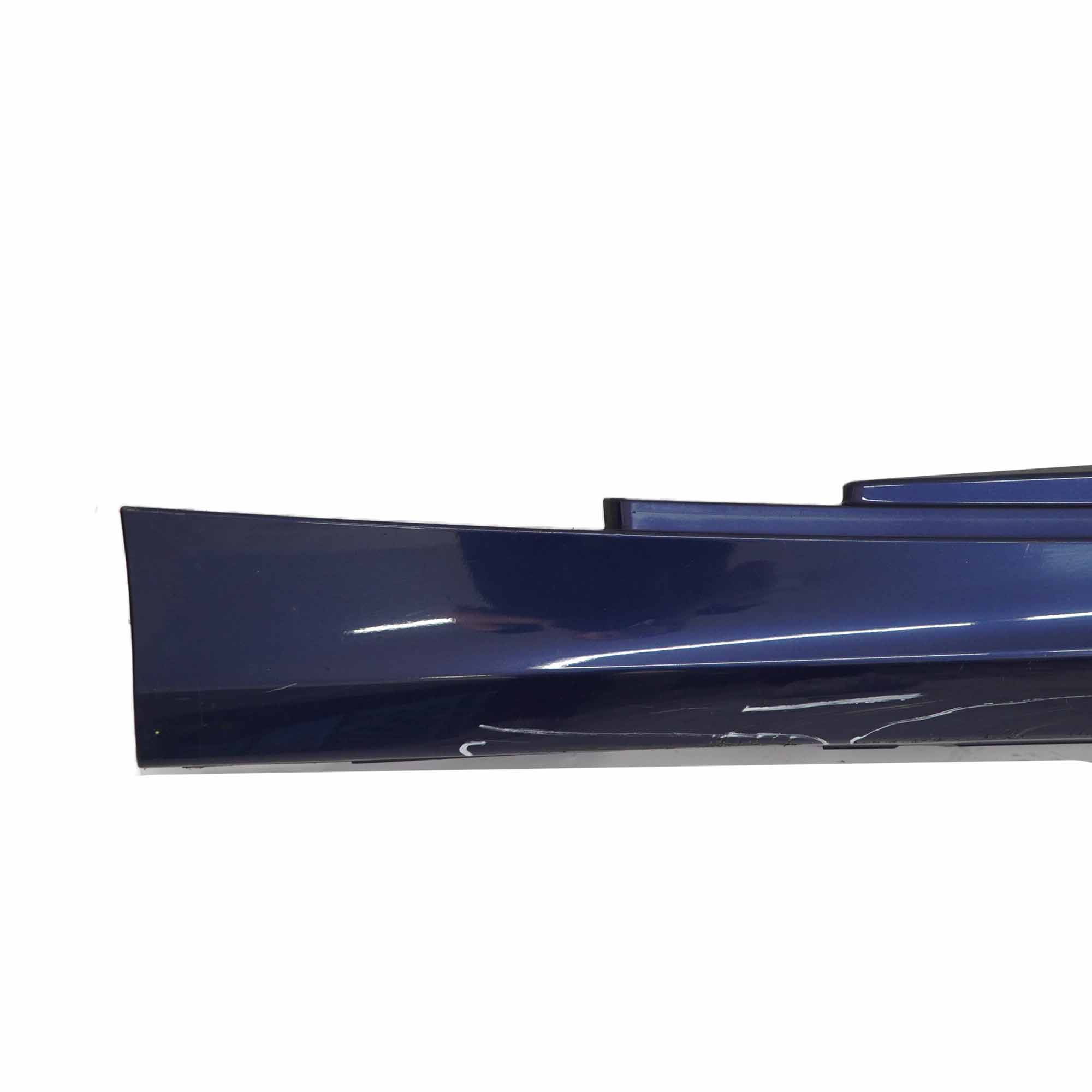 BMW E81 E82 E88 Bas de Porte Couverture Seuil A Gauche Bleu Fonce - A76