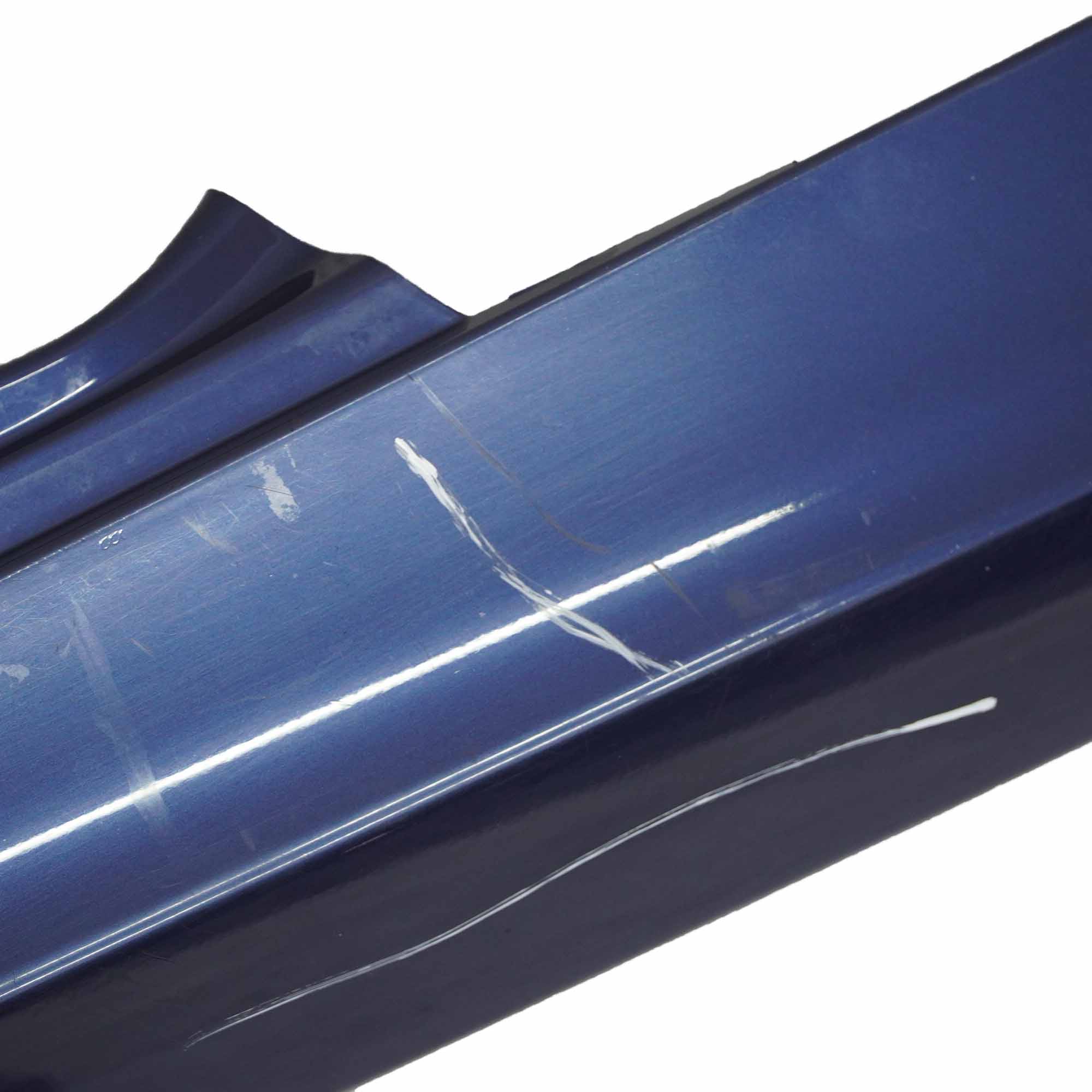 BMW E81 E82 E88 Bas de Porte Couverture Seuil A Gauche Bleu Fonce - A76