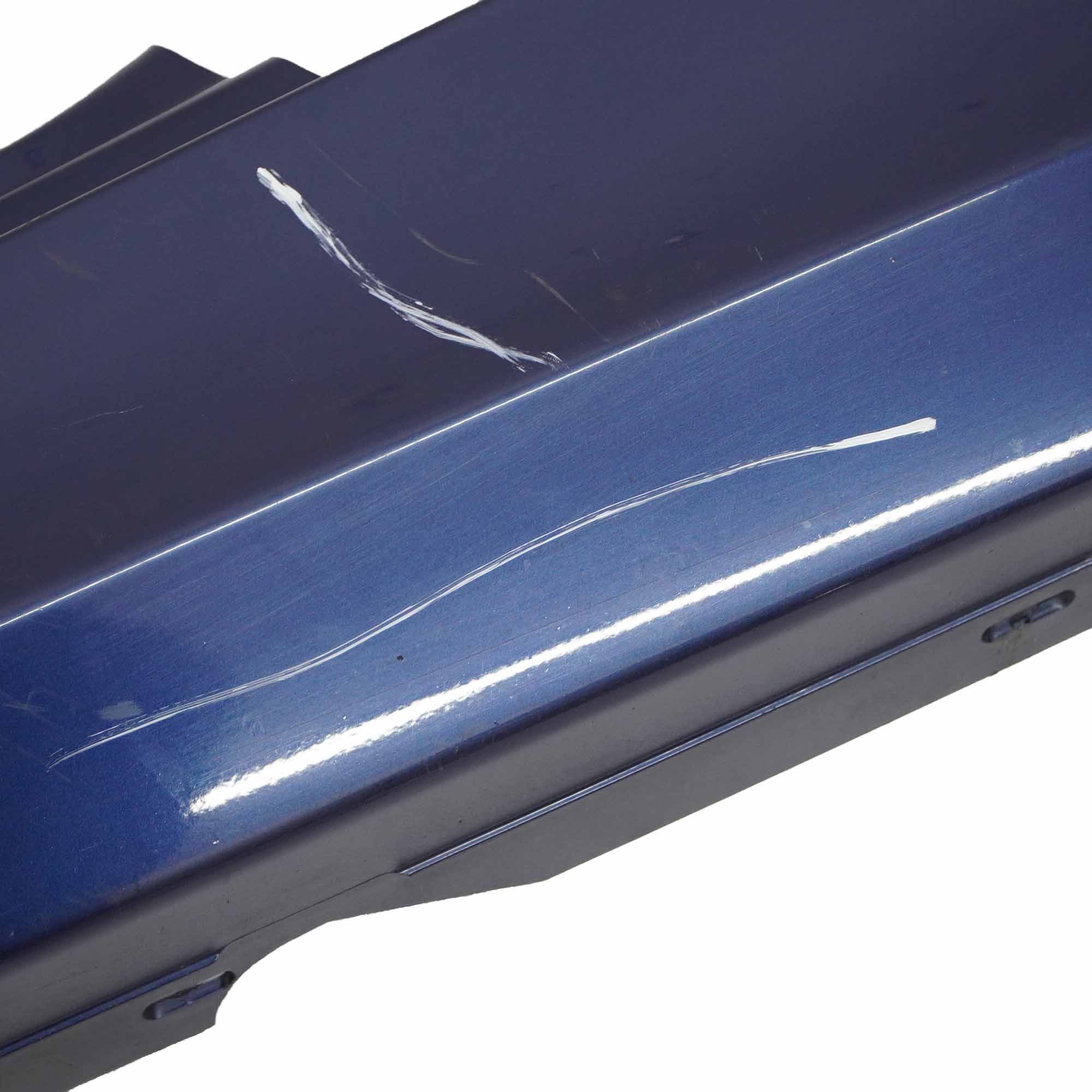 BMW E81 E82 E88 Bas de Porte Couverture Seuil A Gauche Bleu Fonce - A76