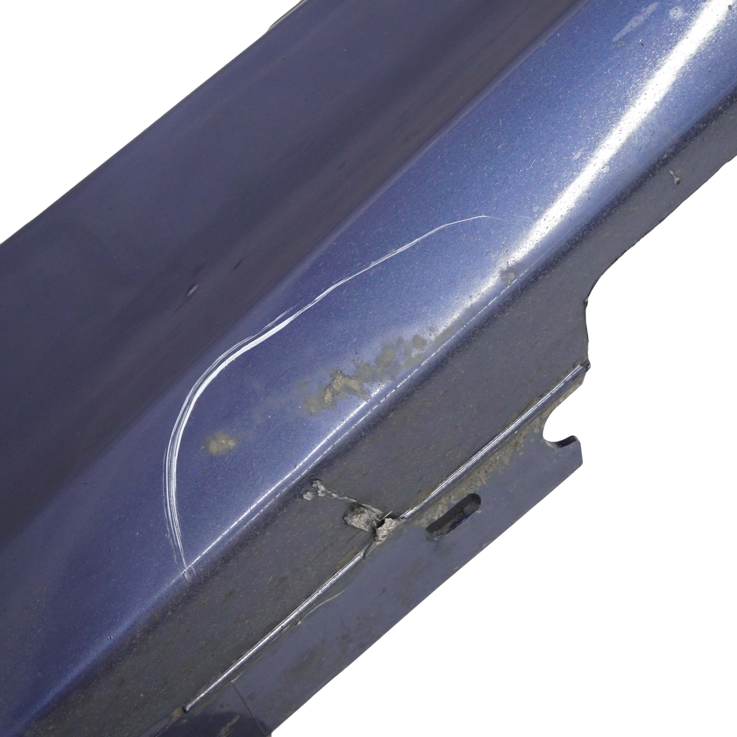 BMW E81 E82 E88 Bas de Porte Couverture Seuil A Gauche Bleu Fonce - A76