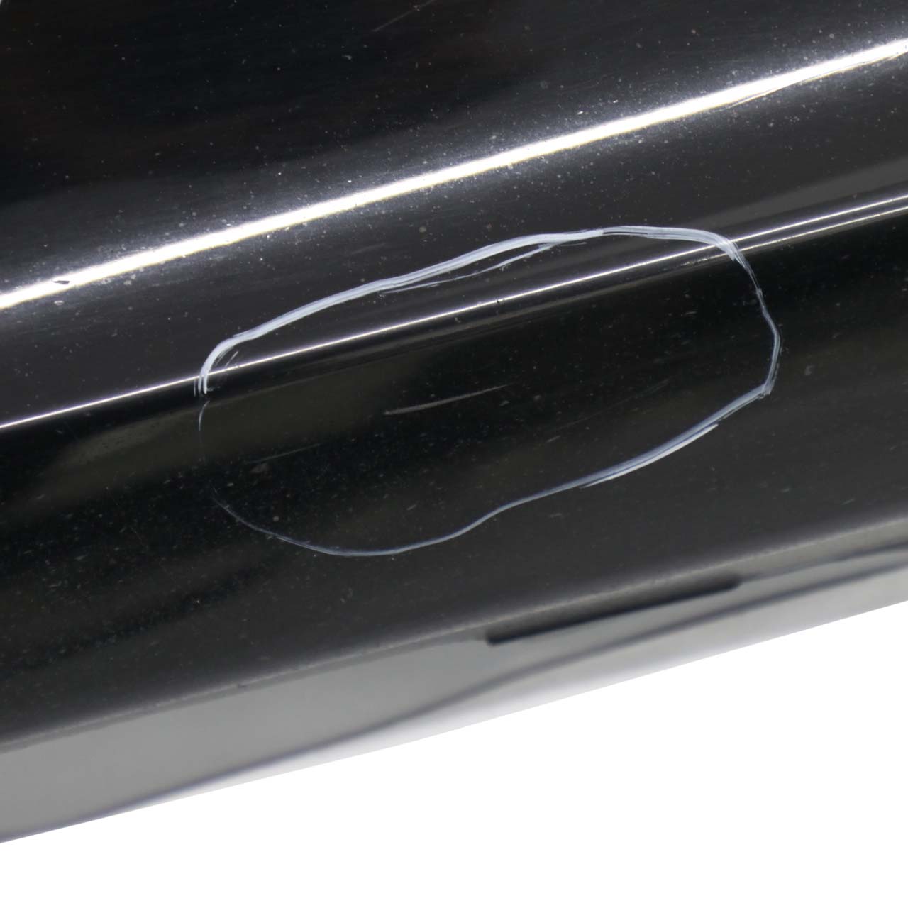 BMW E81 E82 E88 Bas de Porte Couverture Seuil A Gauche Noir - 668