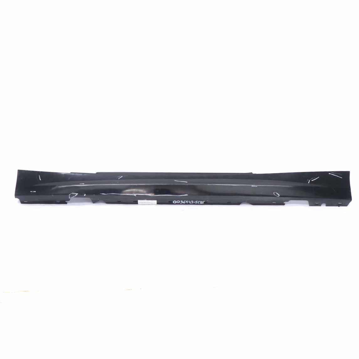 BMW E81 E82 E88 Bas de Porte Couverture Seuil A Gauche Noir - 668