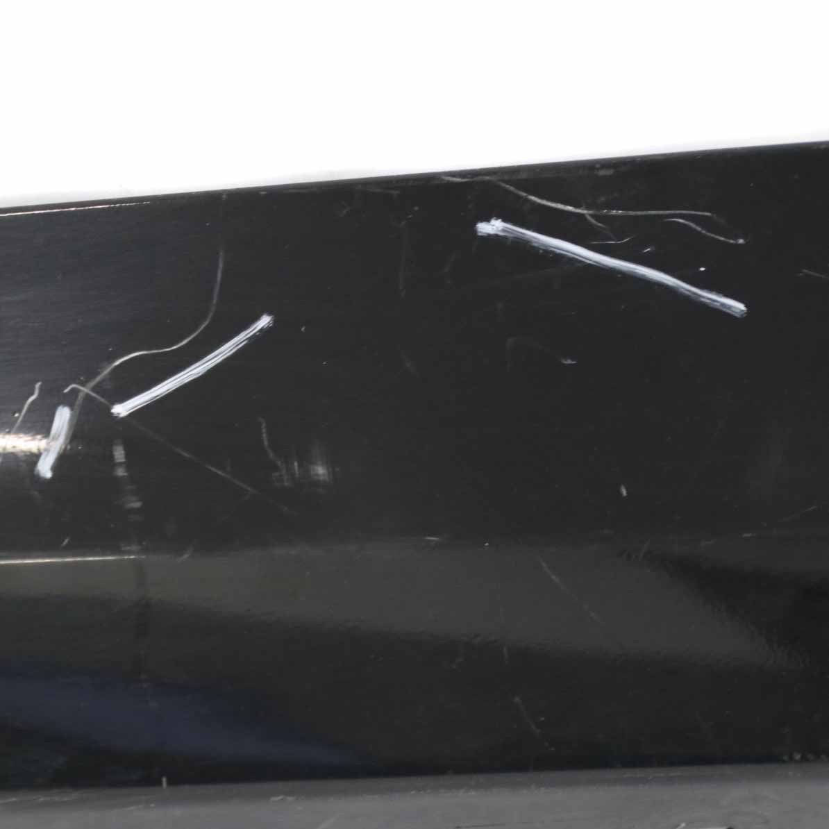 BMW E81 E82 E88 Bas de Porte Couverture Seuil A Gauche Noir - 668