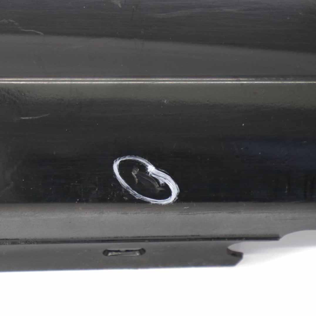 BMW E81 E82 E88 Bas de Porte Couverture Seuil A Gauche Noir - 668