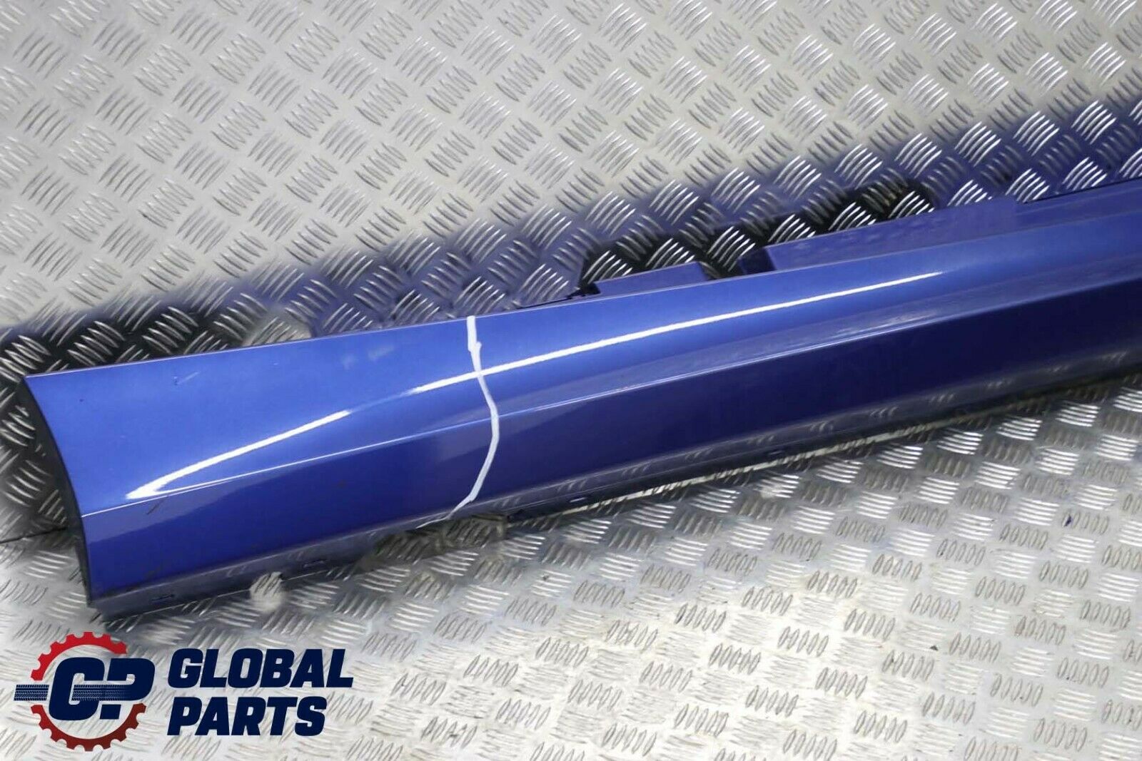 BMW E87 LCI Bas de Porte Couverture Seuil Droite Bleu Montego Bleu -