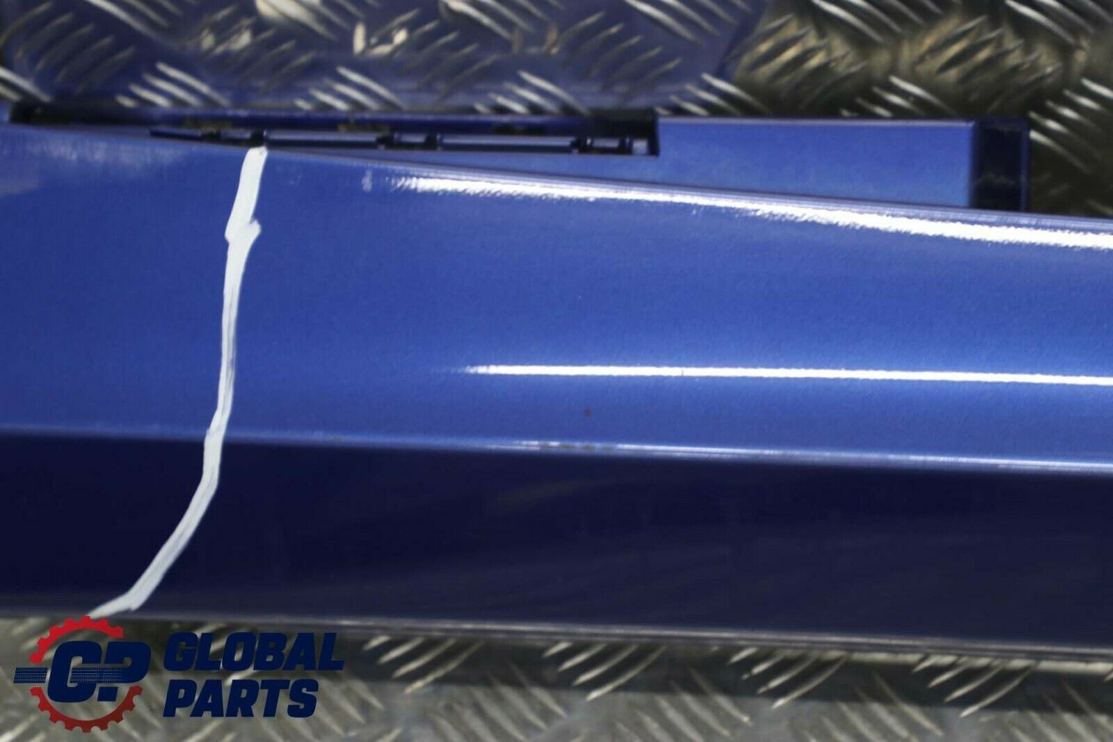 BMW E87 LCI Bas de Porte Couverture Seuil Droite Bleu Montego Bleu -