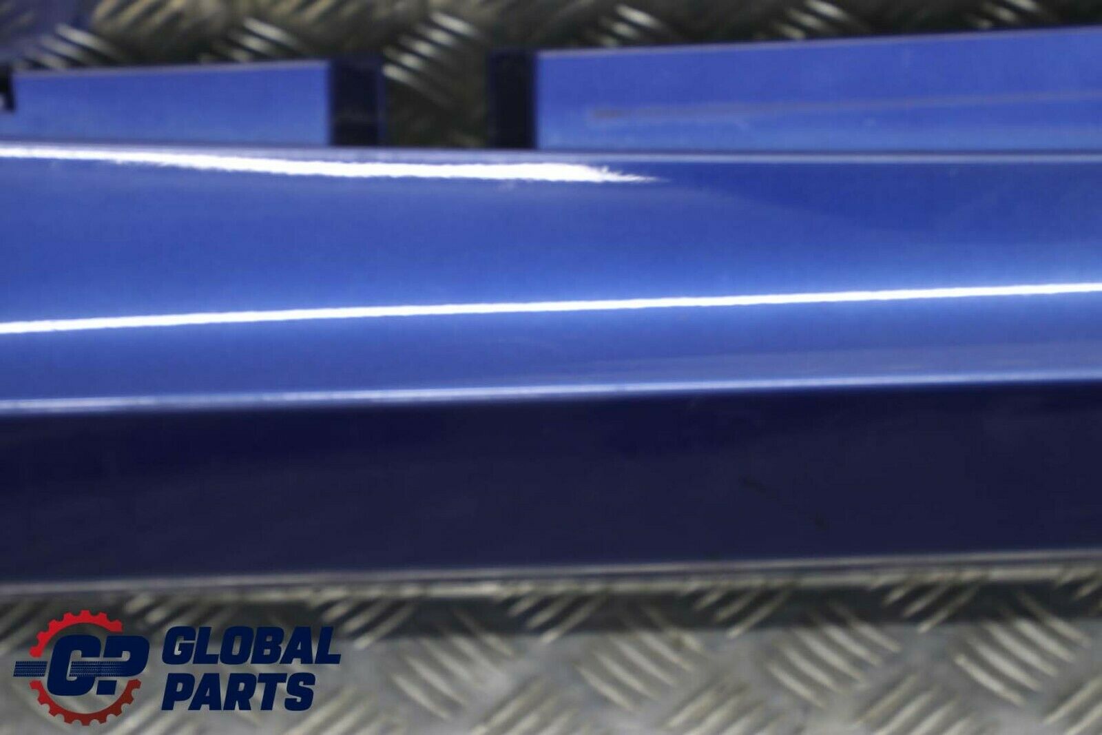 BMW E87 LCI Bas de Porte Couverture Seuil Droite Bleu Montego Bleu -