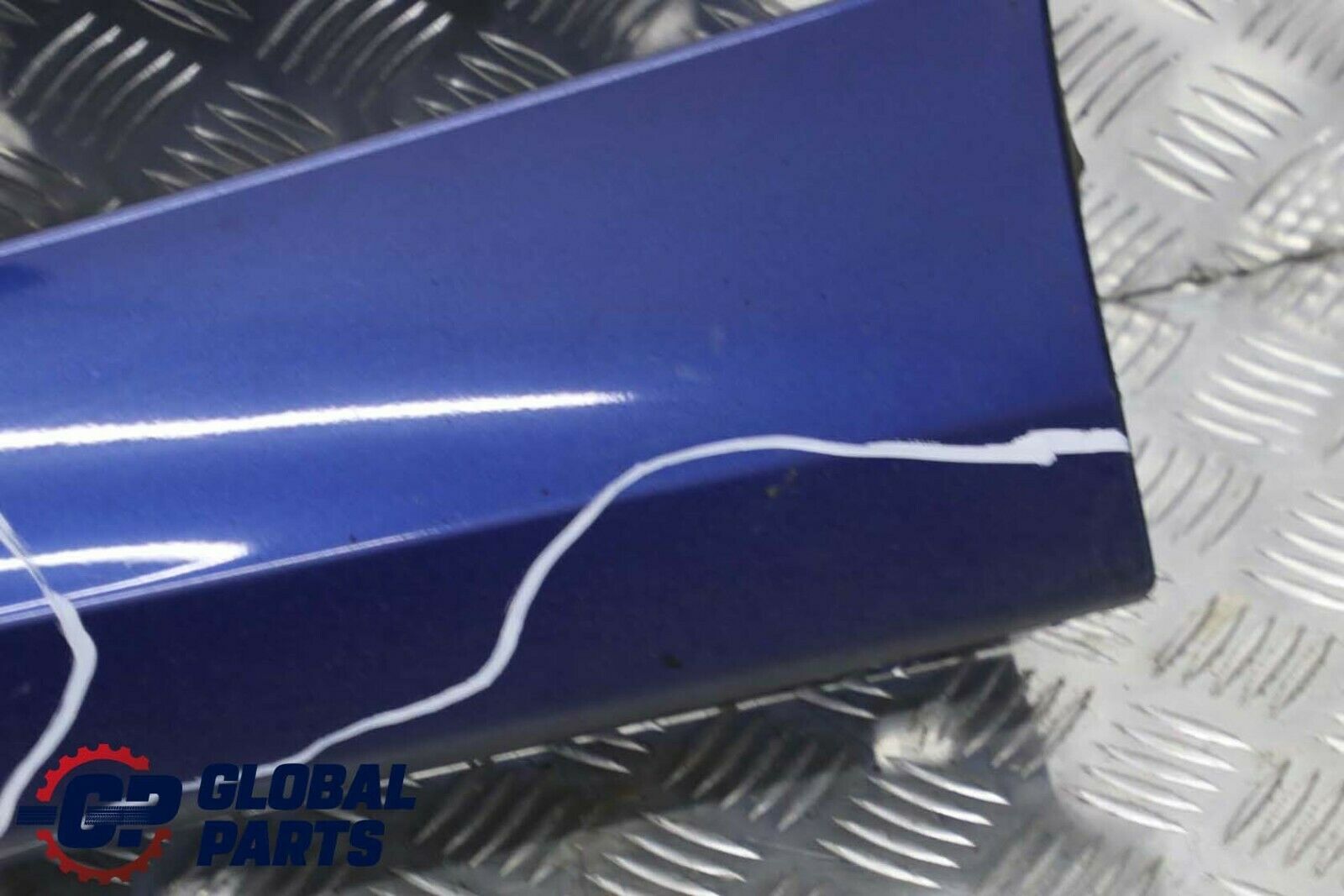 BMW E87 LCI Bas de Porte Couverture Seuil Droite Bleu Montego Bleu -