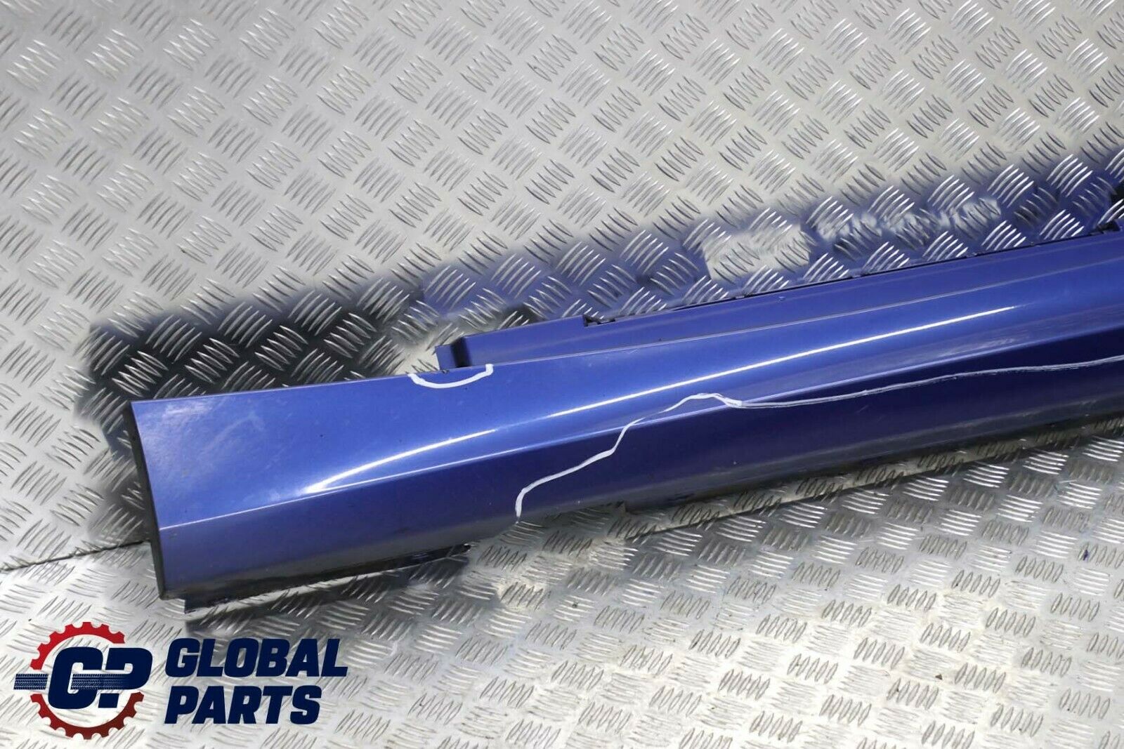 BMW E87 LCI Bas de Porte Couverture Seuil A Gauche Bleu Montego Bleu - A51