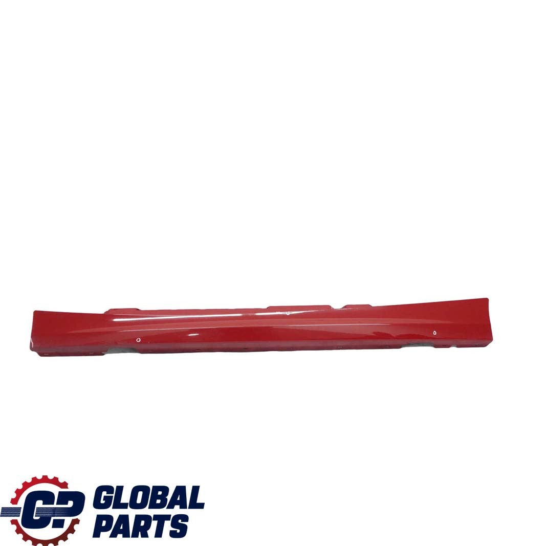 BMW E87 LCI Bas de Porte Couverture Seuil A Gauche Rouge Carmin Rouge - A61