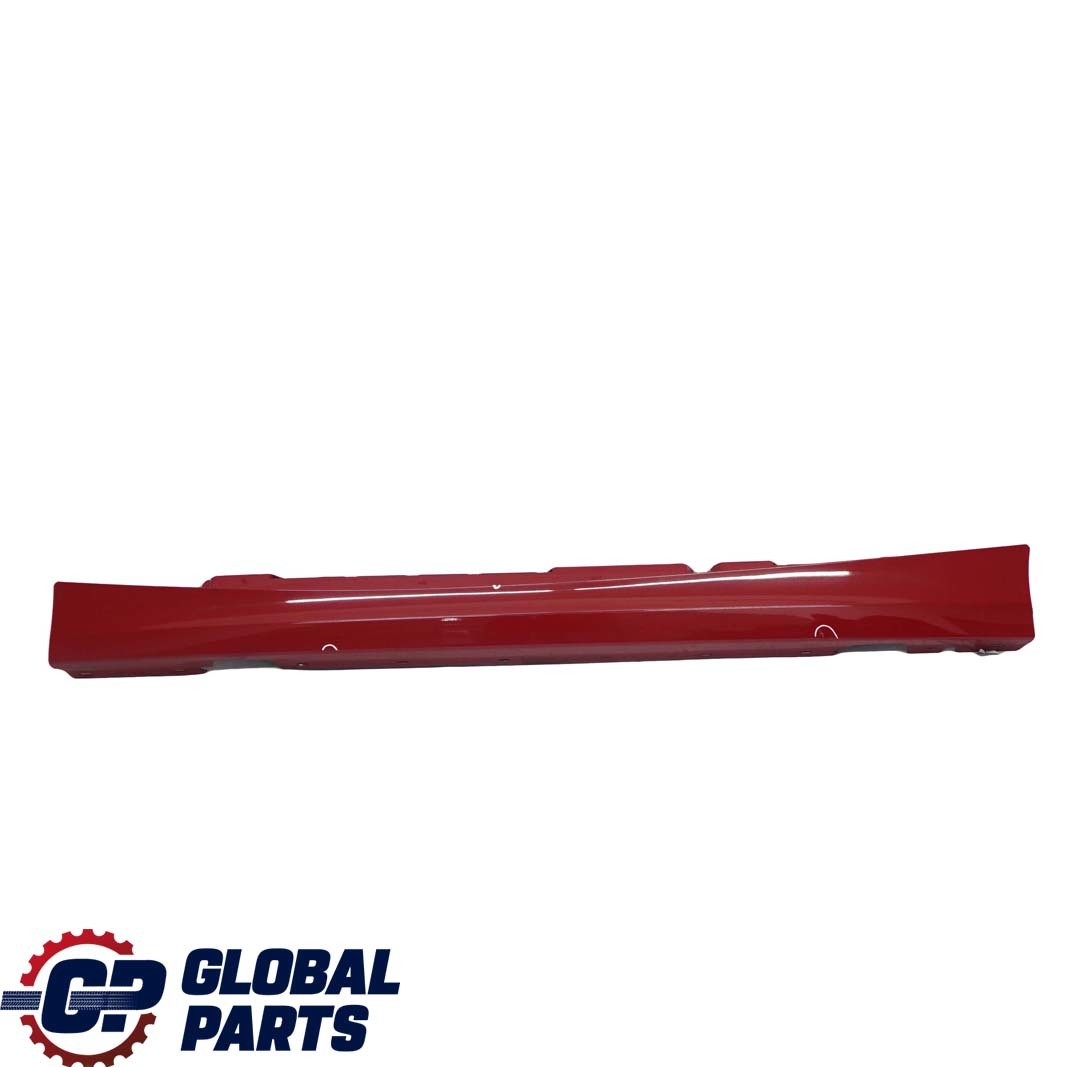 BMW E87 LCI Bas de Porte Couverture Seuil A Gauche Rouge Carmin Rouge - A61