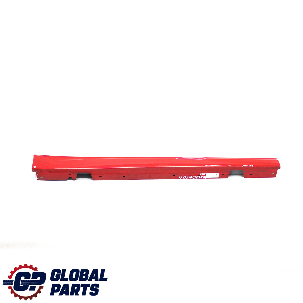 BMW E90 E91 LCI Bas de Porte Couverture Seuil Droite Rouge Carmin, Rouge