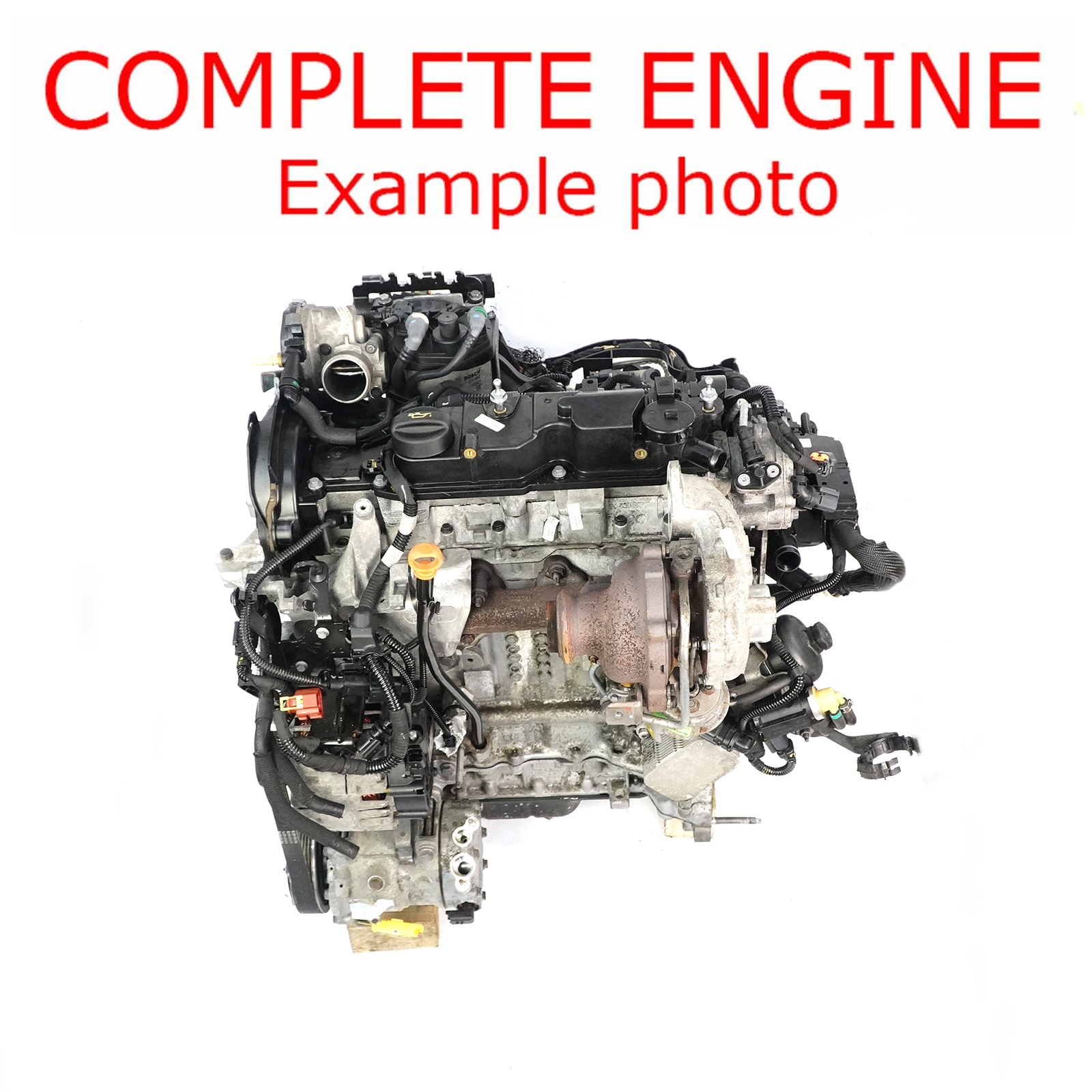 Peugeot 3008 1.6 HDi Bare Engine Diesel DV6C 9H05 9HR avec 119 000 km, GARANTIE