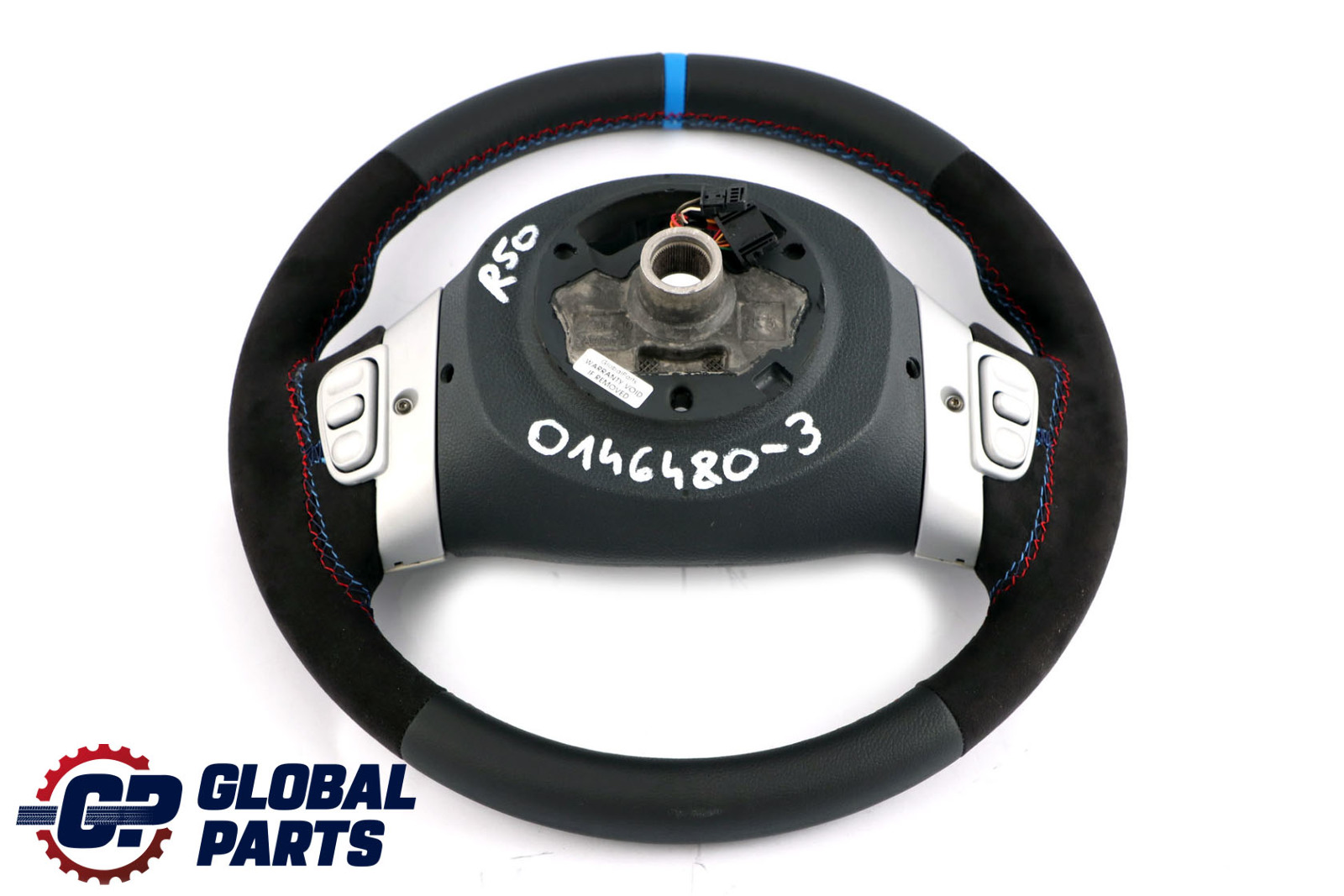 Mini Cooper R50 NEW Black Leather / Alcantara Sport Steering Wheel Multifunction