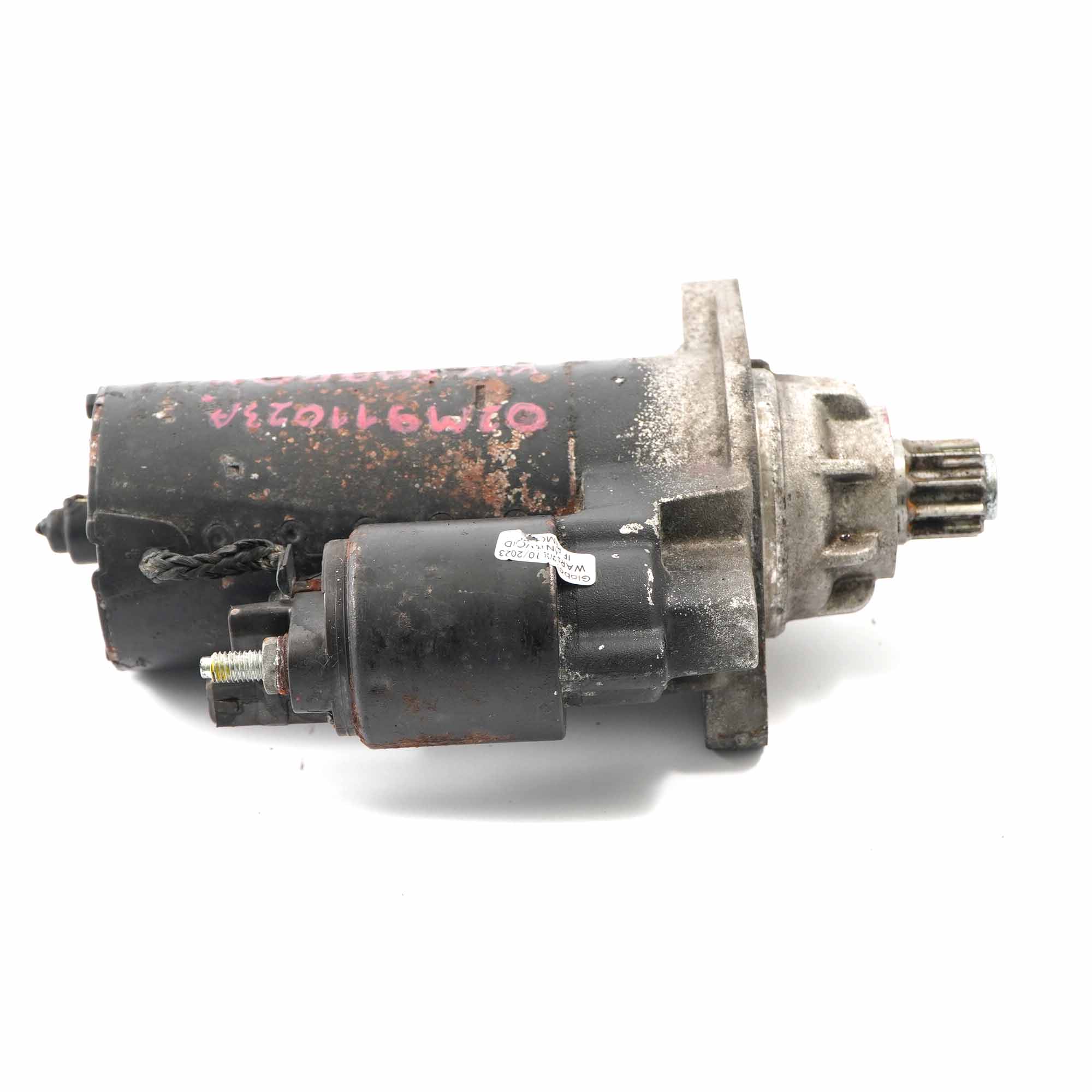 Moteur de démarrage Volkswagen VW Golf IV Sharan Bora Diesel 02M911023A