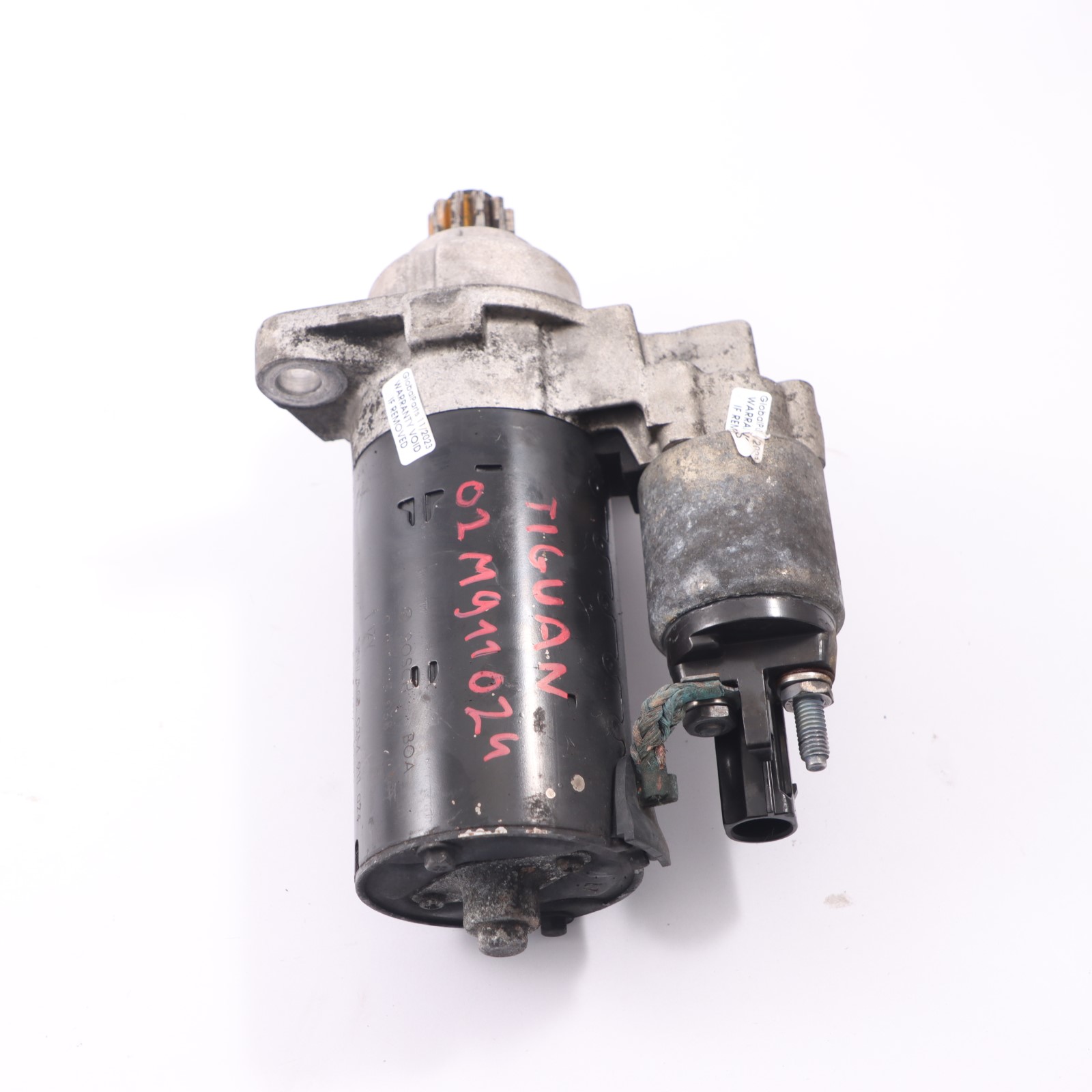 Moteur de démarrage Volkswagen VW Golf VI Passat B6 Tiguan Diesel 02M911024