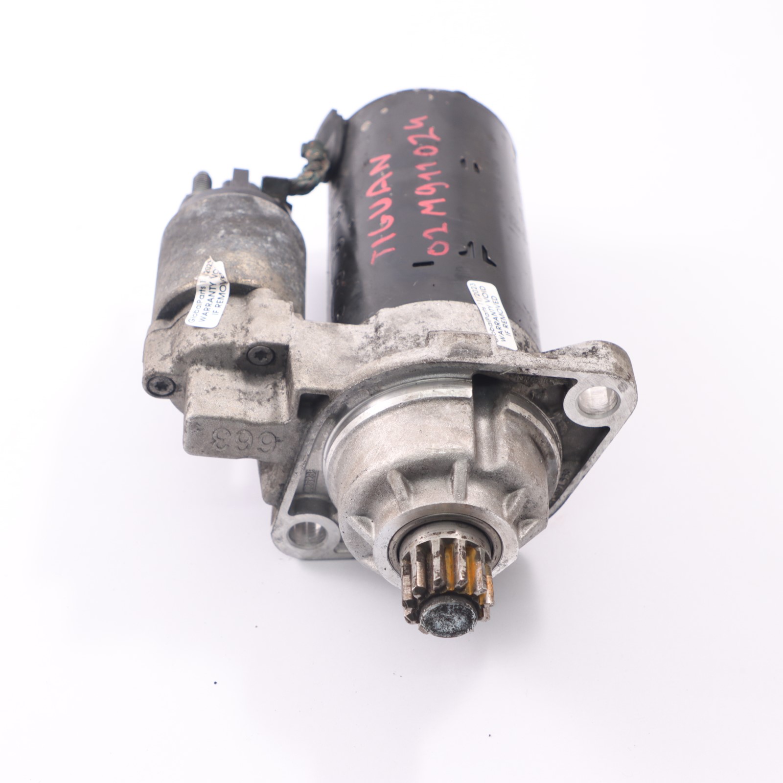 Moteur de démarrage Volkswagen VW Golf VI Passat B6 Tiguan Diesel 02M911024