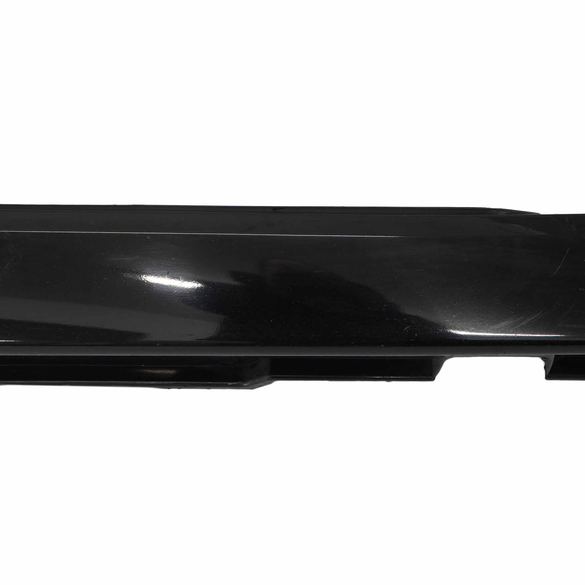 BMW E65 Bas de Porte Couverture Seuil a Gauche Schwarz 2 Noir - 668