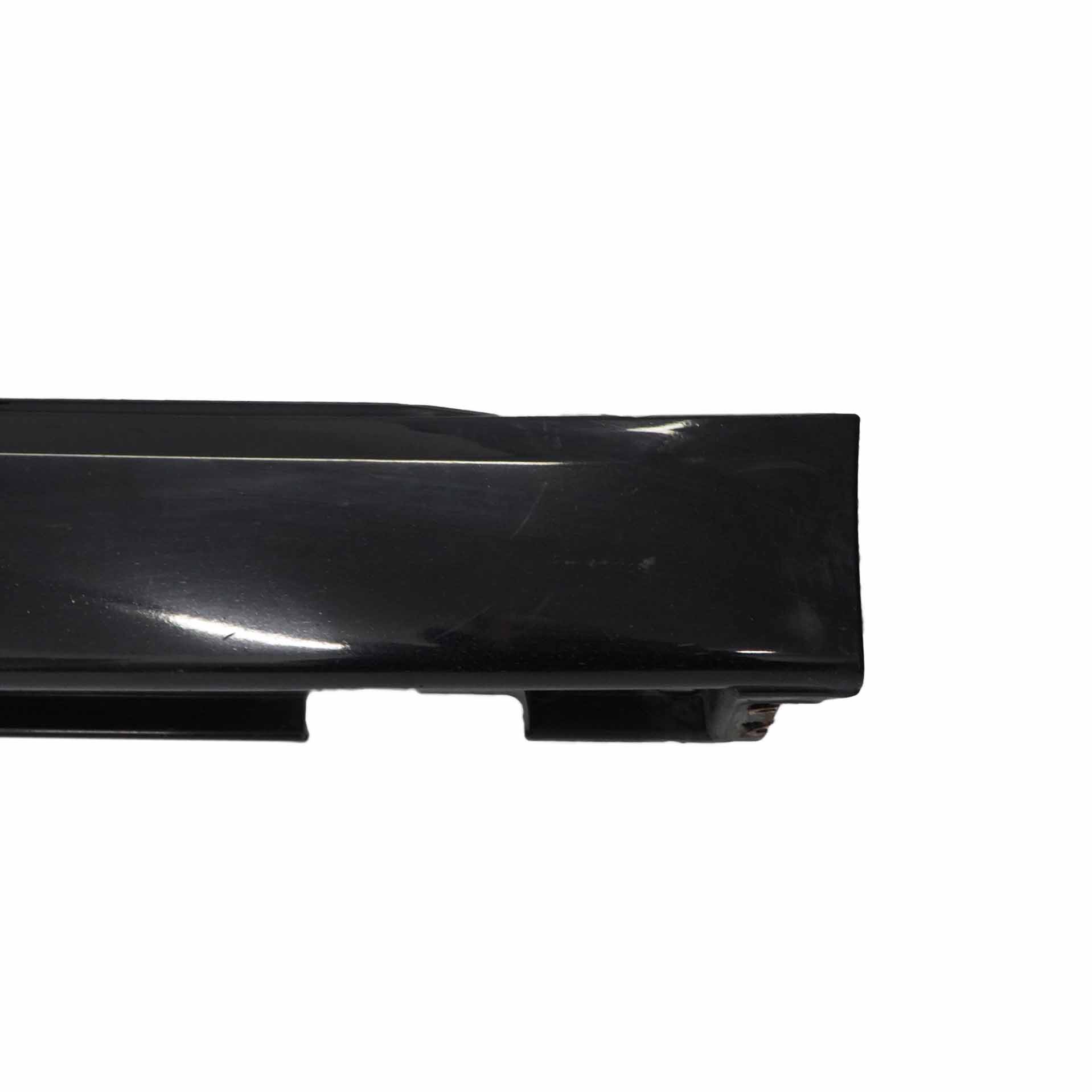 BMW E65 Bas de Porte Couverture Seuil a Gauche Schwarz 2 Noir - 668