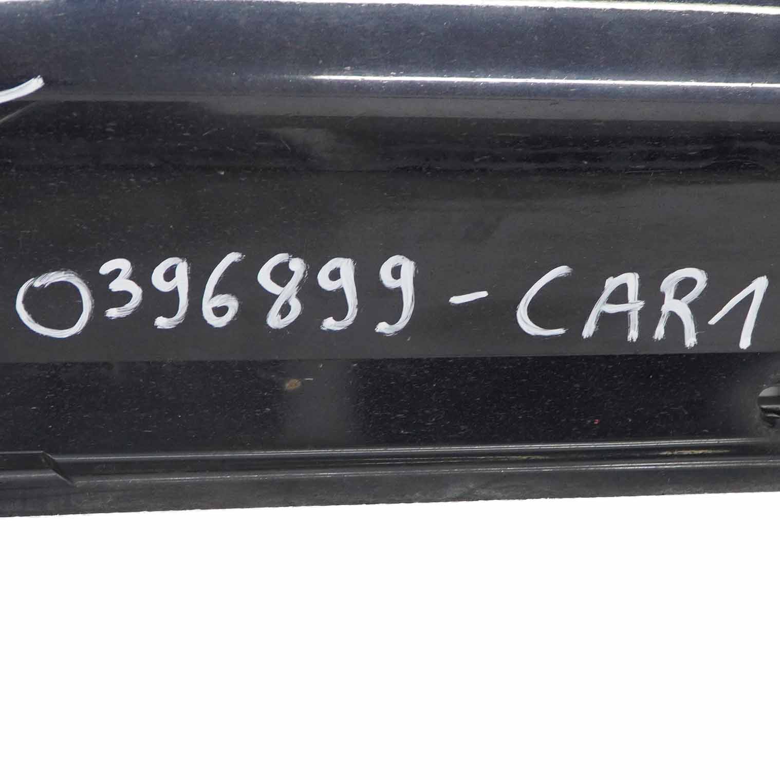 BMW 5 E60 E61 M5 M Sport Bas de Porte Seuil Fa?ade Gauche Noir de Carbone