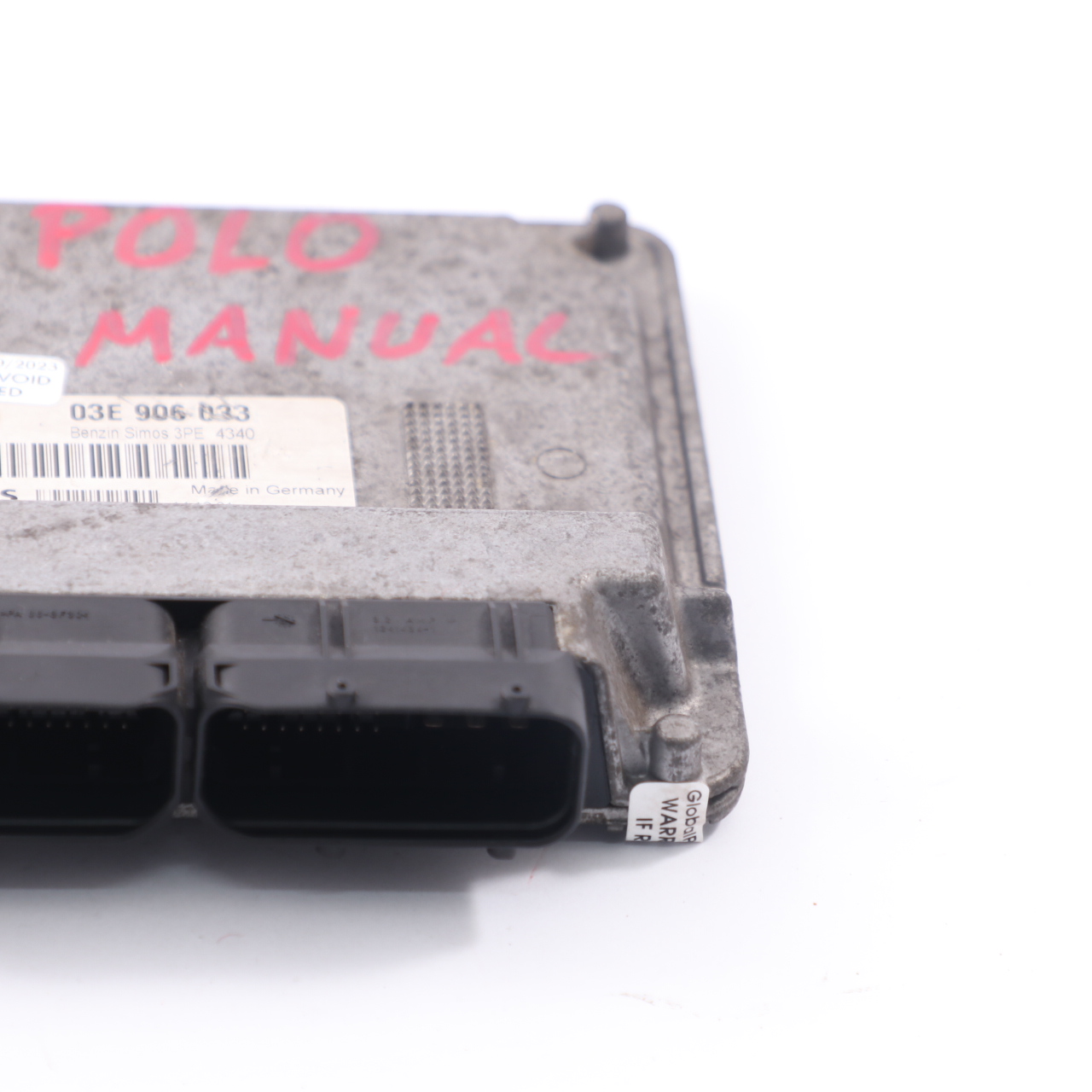 VW Polo Contrôle du moteur à essence ECU Siemens 5WP1630440 03E906033