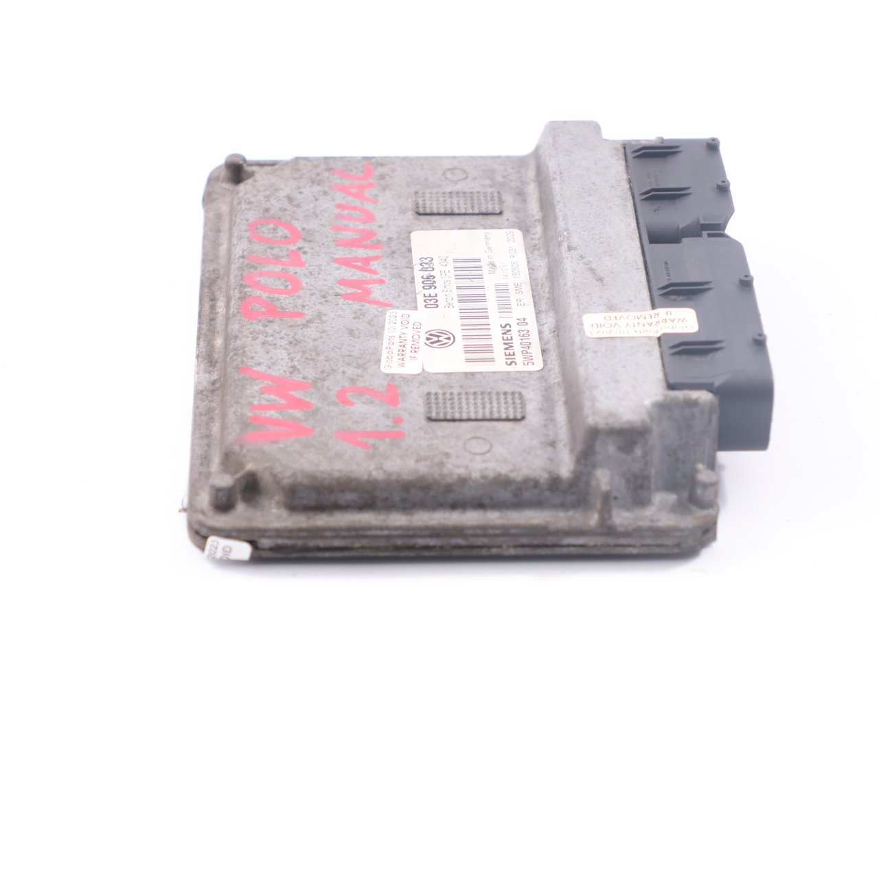 VW Polo Contrôle du moteur à essence ECU Siemens 5WP1630440 03E906033