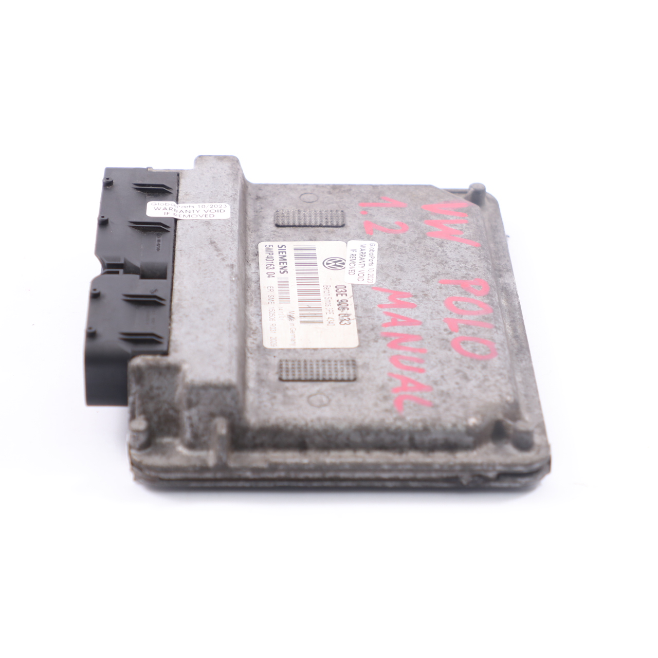 VW Polo Contrôle du moteur à essence ECU Siemens 5WP1630440 03E906033