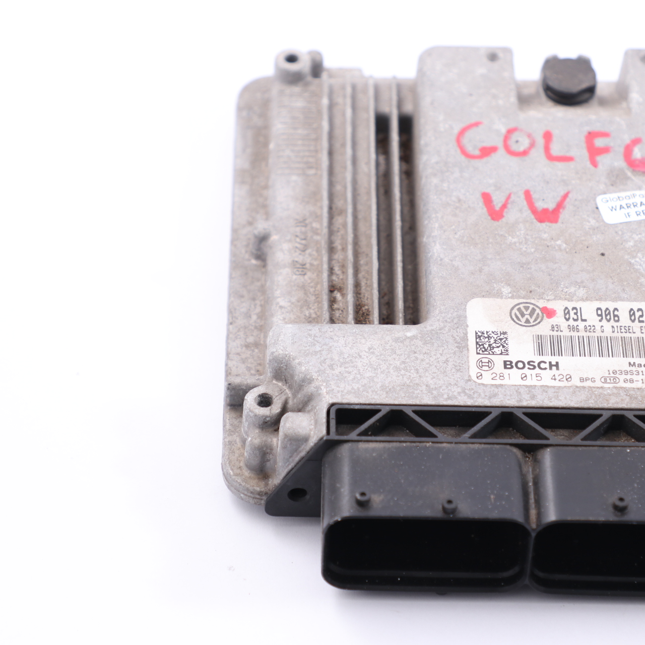 VW Golf 6 2.0 TDI  CBD Unité de contrôle du moteur ECU Manuel 03L906022LF