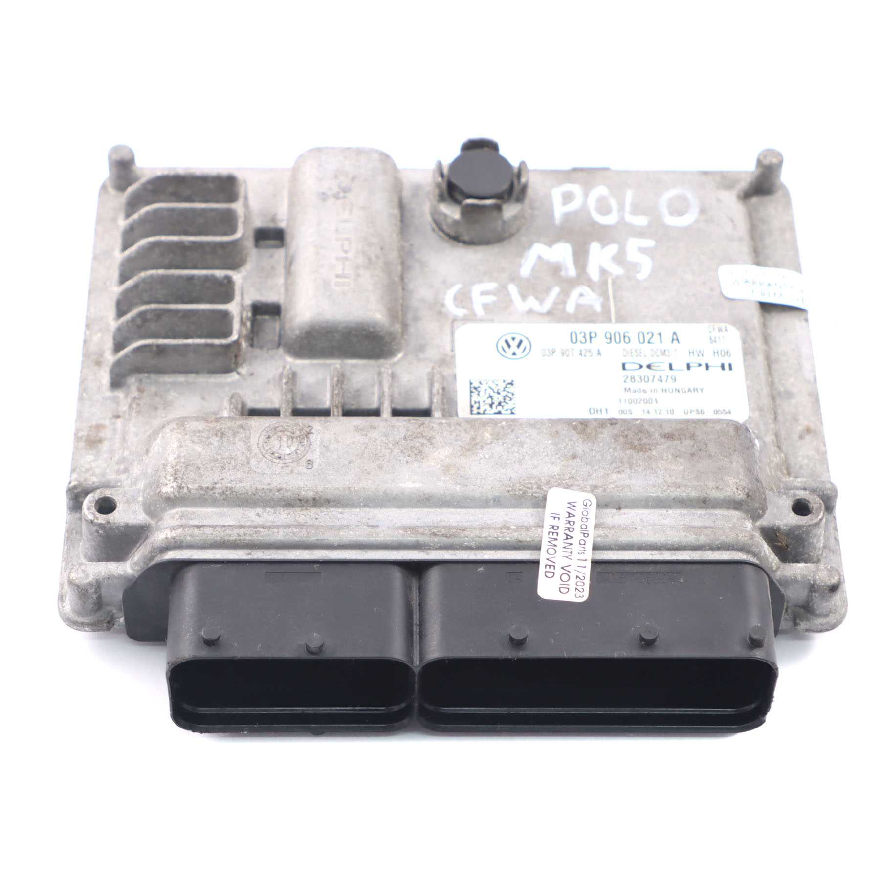 Volkswagen Polo MK5 6R 1.2 TDI CFWA Module de l'unité moteur ECU 03P906021A