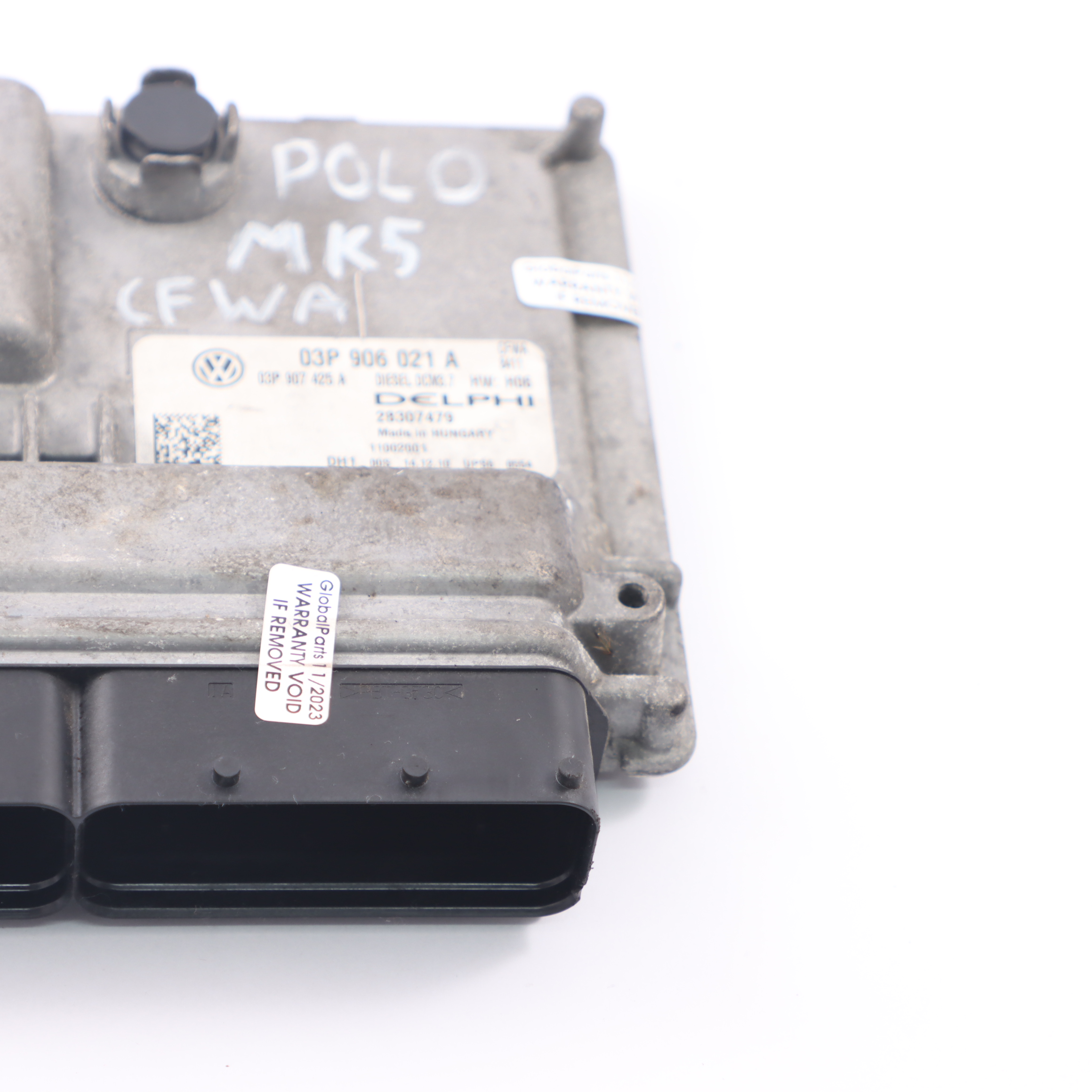 Volkswagen Polo MK5 6R 1.2 TDI CFWA Module de l'unité moteur ECU 03P906021A