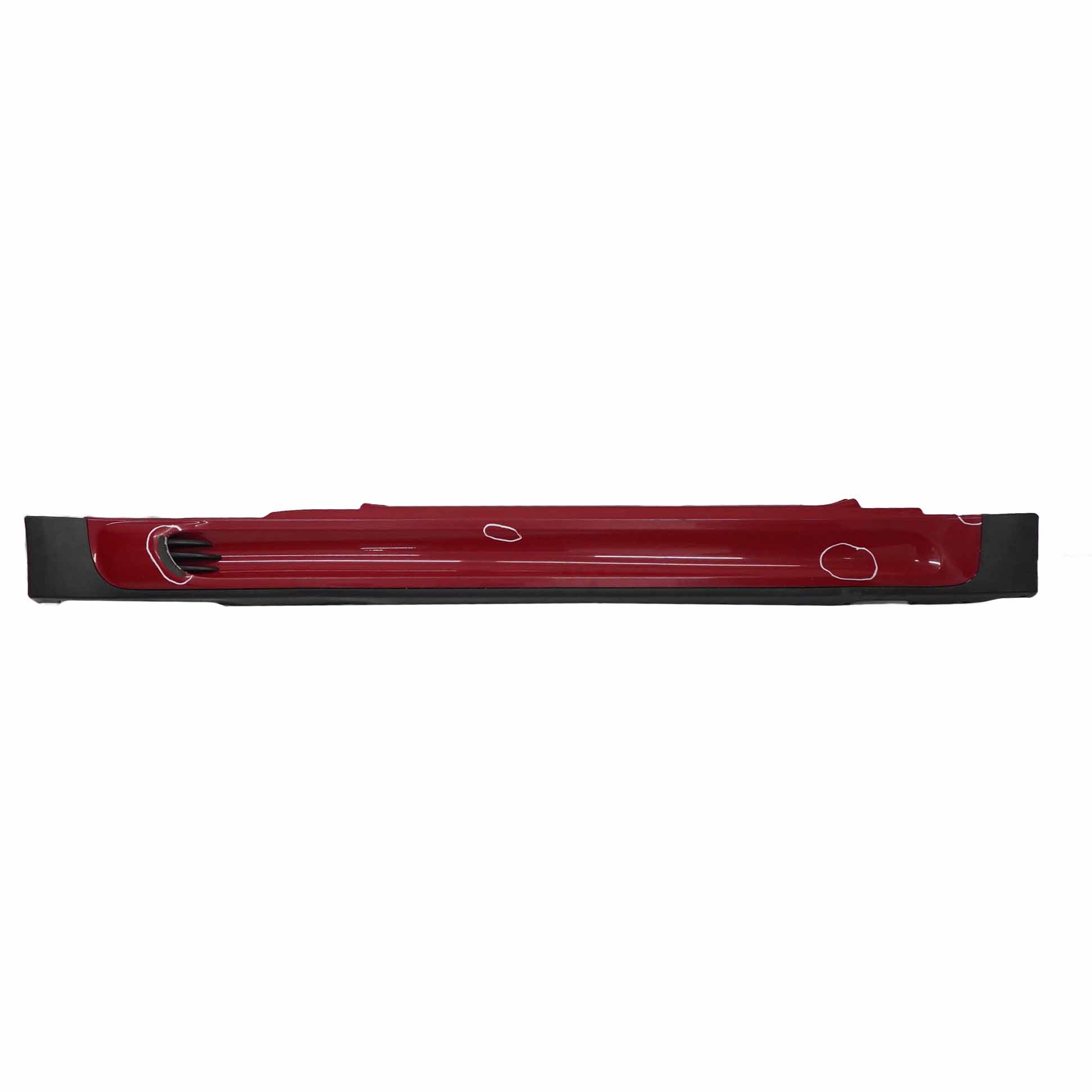 Mini R56 R57 JCW Couvre-porte Droite Panneau de Garniture Latéral Chili Red 851