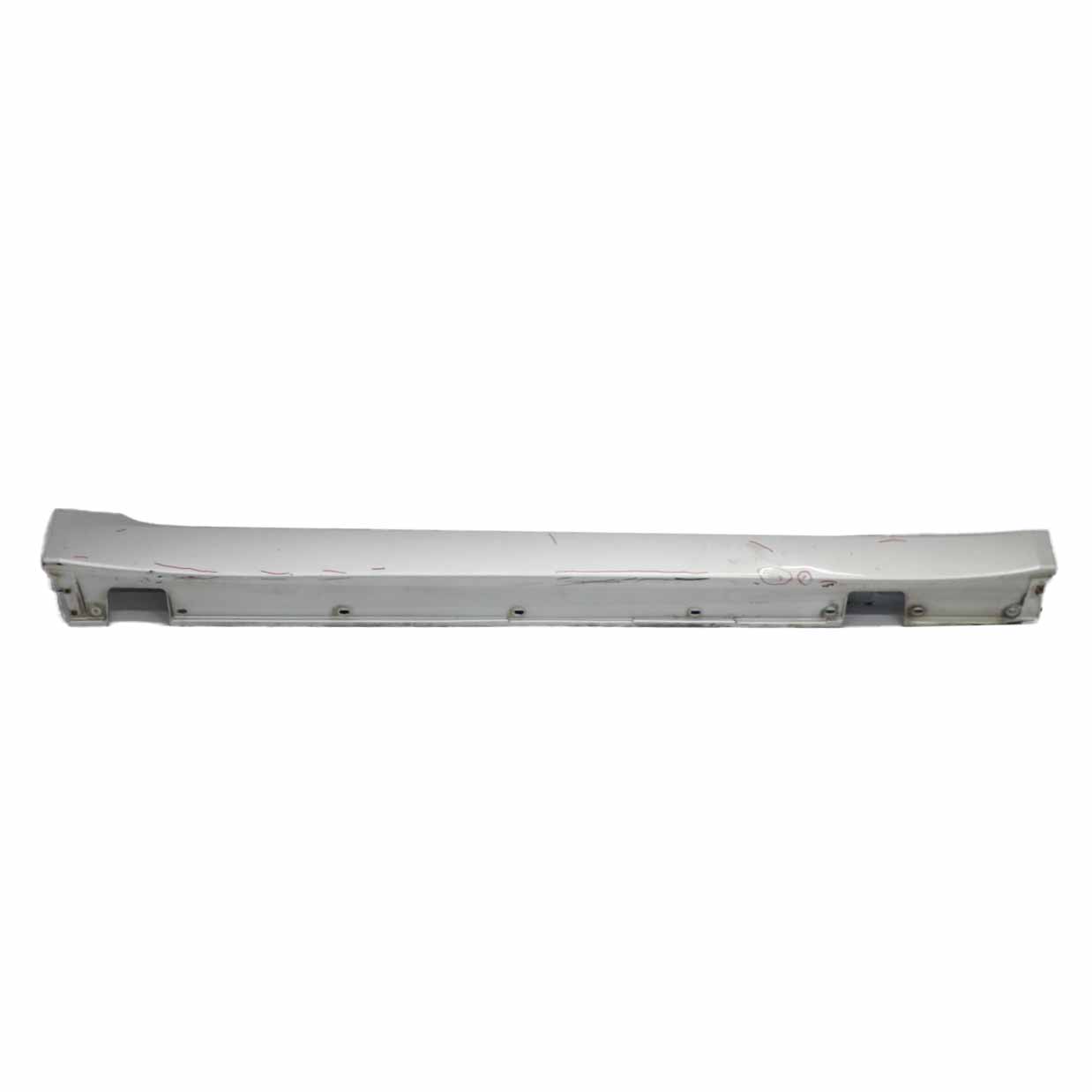 Cache Jupe Latérale BMW E60 E61 LCI Bas de Porte Droit Titansilber Argent - 354