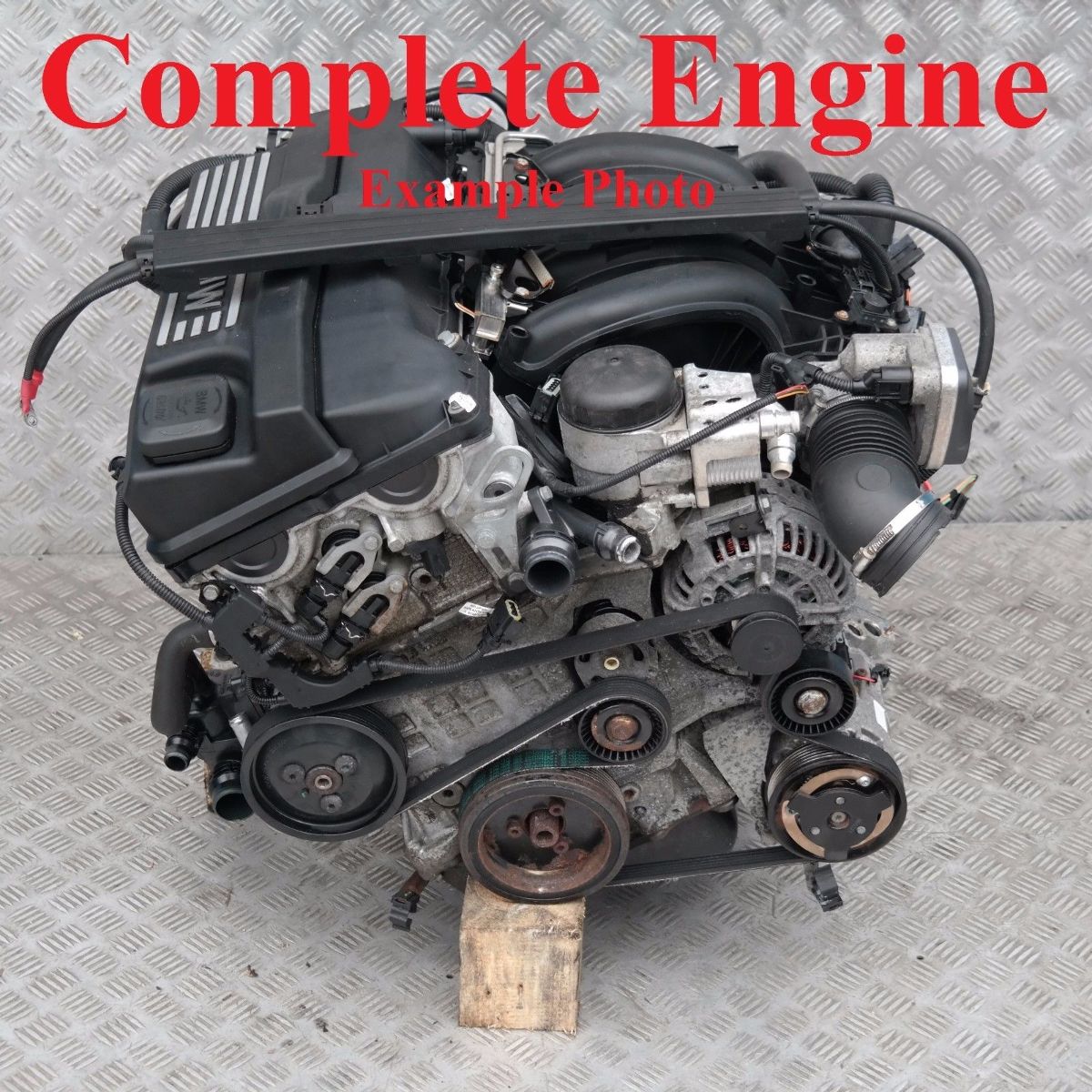 BMW E87 E90 E91 118i 318i N46 129CV Moteur Nu N46B20B 128000 km, GARANTIE