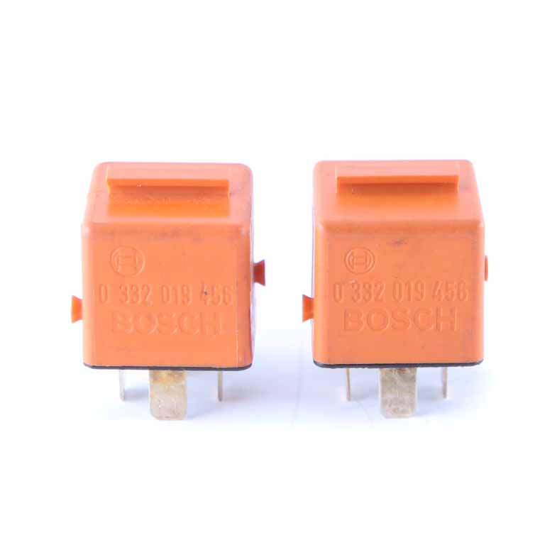 BMW E60 E63 E87 E90 E91 Relais Faire Contact Orange Bosch 4 Pins Set 1378238