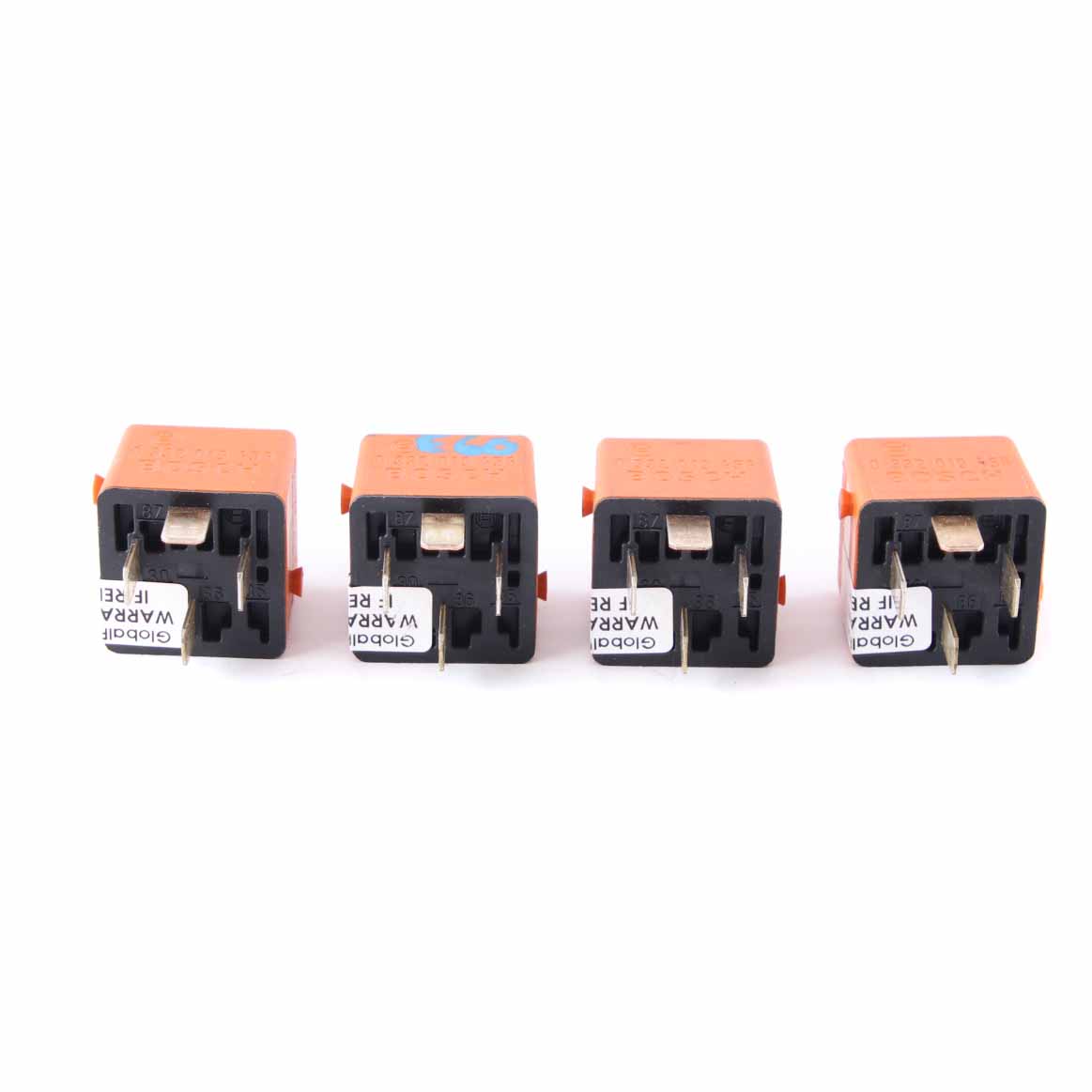 BMW E60 E63 E87 E90 E91 Relais Faire Contact Orange Bosch 4 Pins Set 1378238