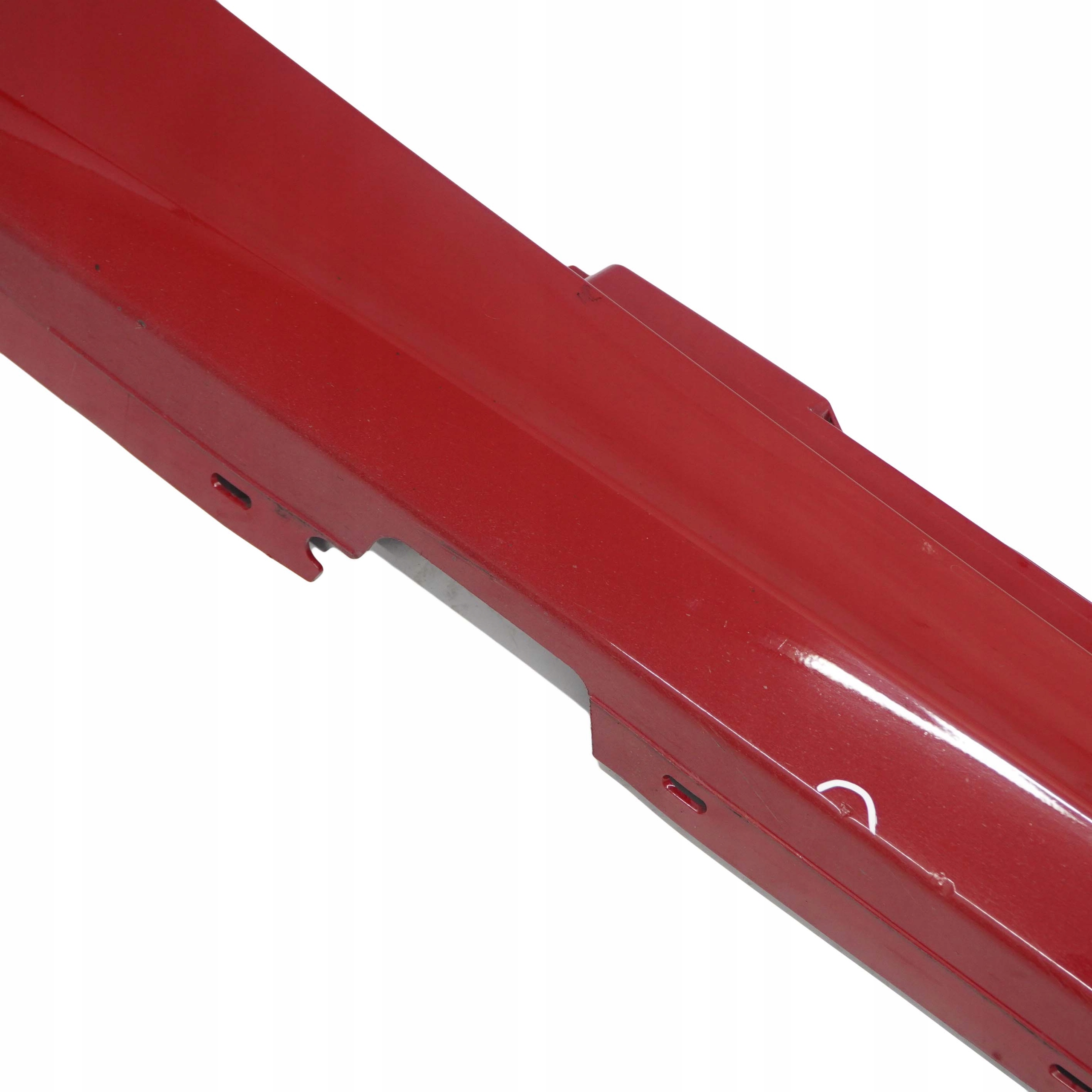 BMW E87 LCI Bas de Porte Couverture Seuil A Gauche Rouge Carmin Rouge - A61