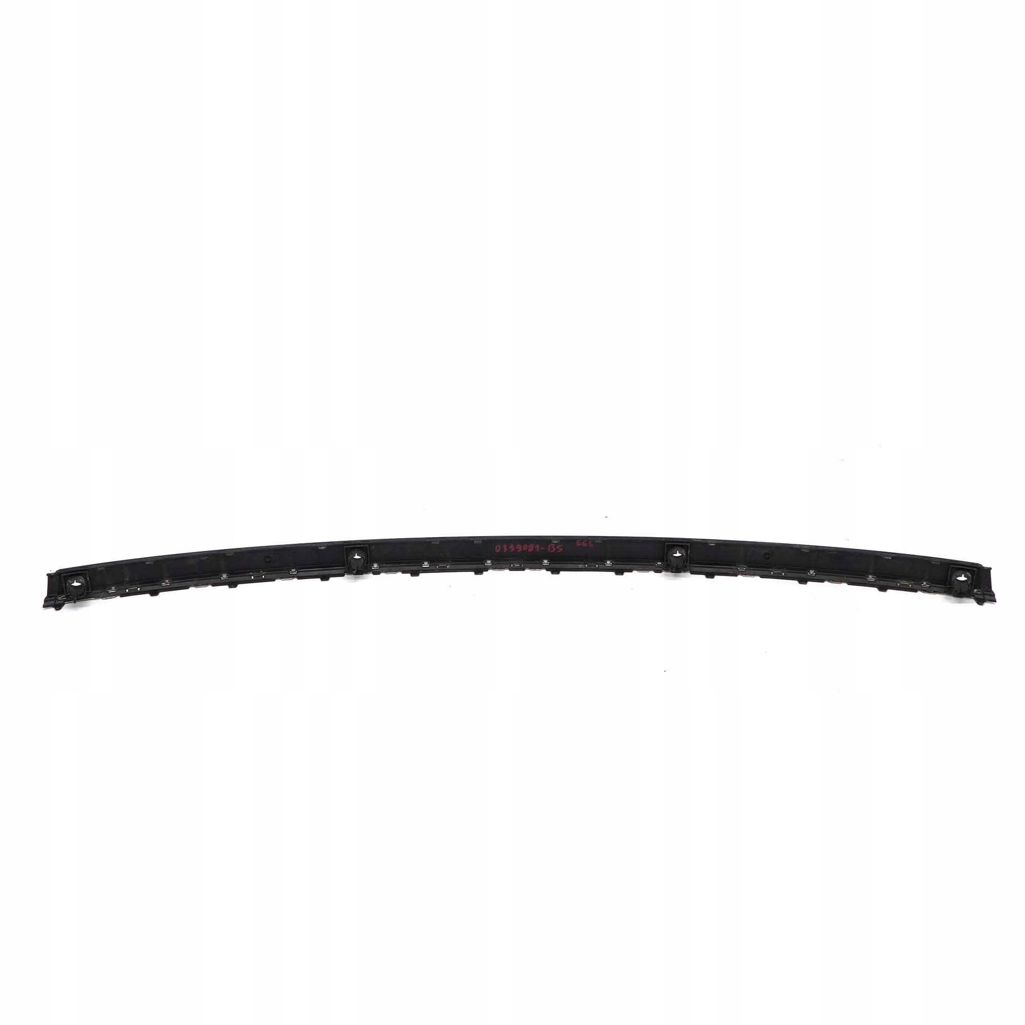 BMW 7 Series E65 E66 Bumper Strip Guard Rear Centre Black Sapphire Metallic 475