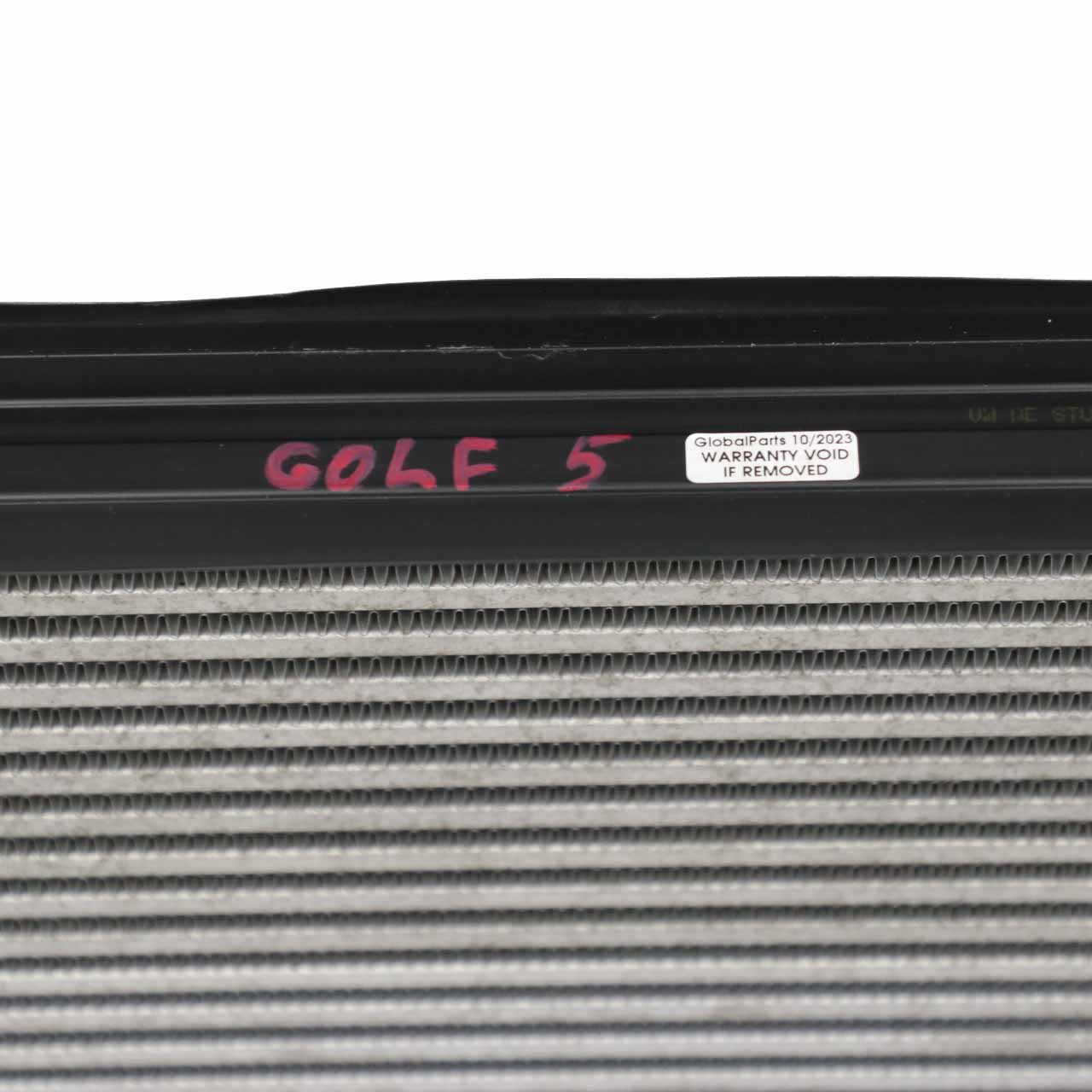  VW Golf 5 Intercooler Refroidisseur d'air de charge Radiateur 1K0121345N