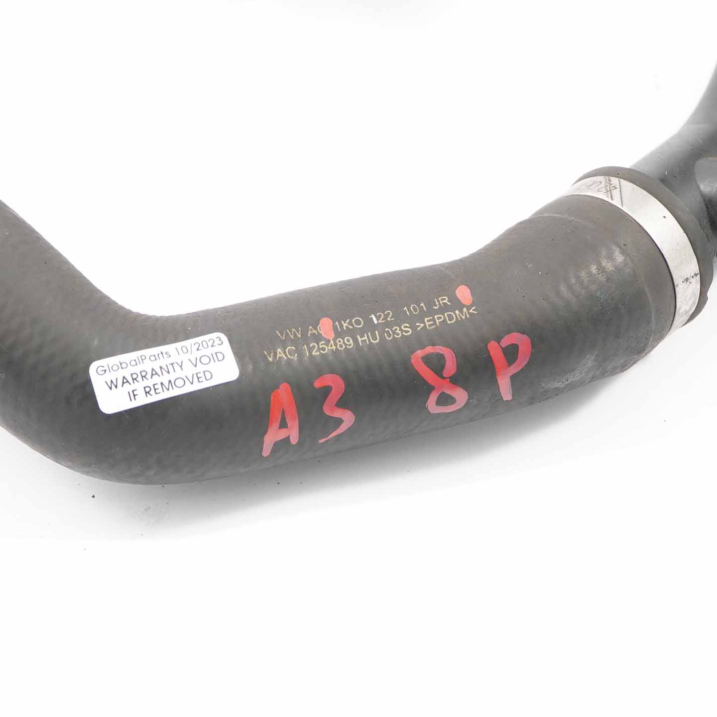 VW Golf 6 Audi A3 8P 1.6 TDI Tuyau d'eau Radiator Coolant Pipe Line 1K0122101JR