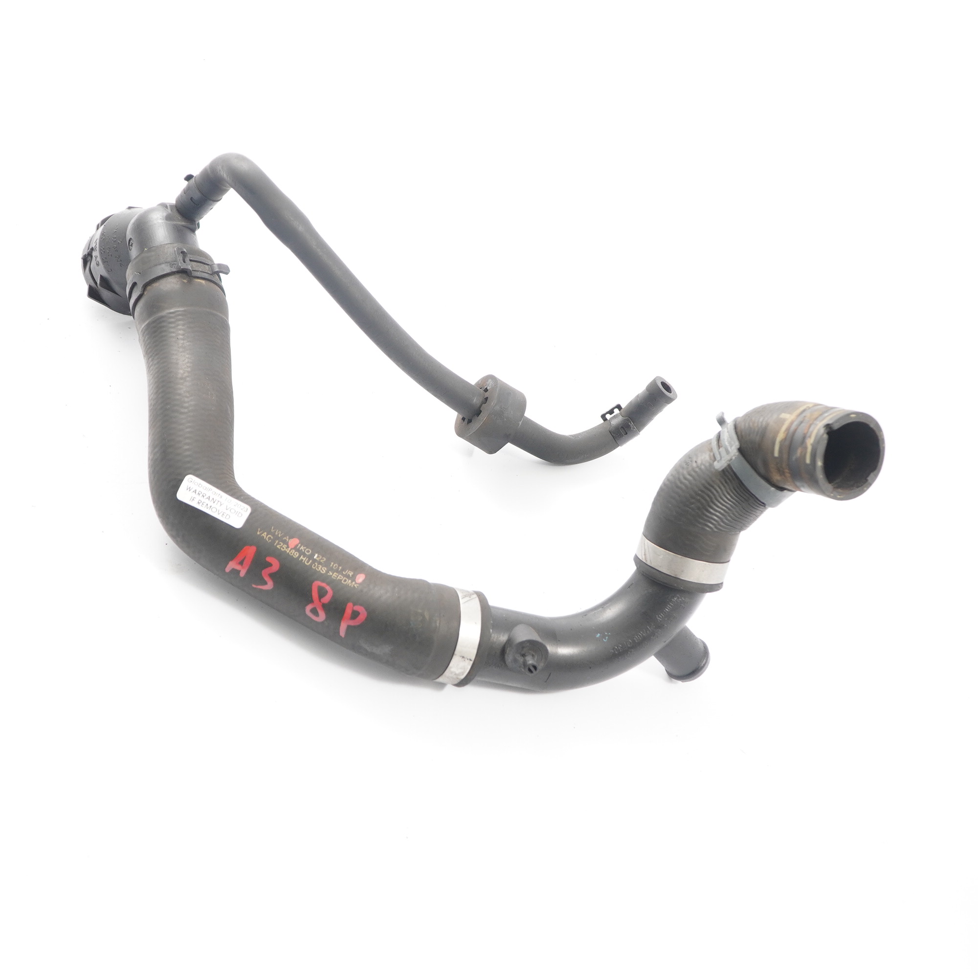 VW Golf 6 Audi A3 8P 1.6 TDI Tuyau d'eau Radiator Coolant Pipe Line 1K0122101JR