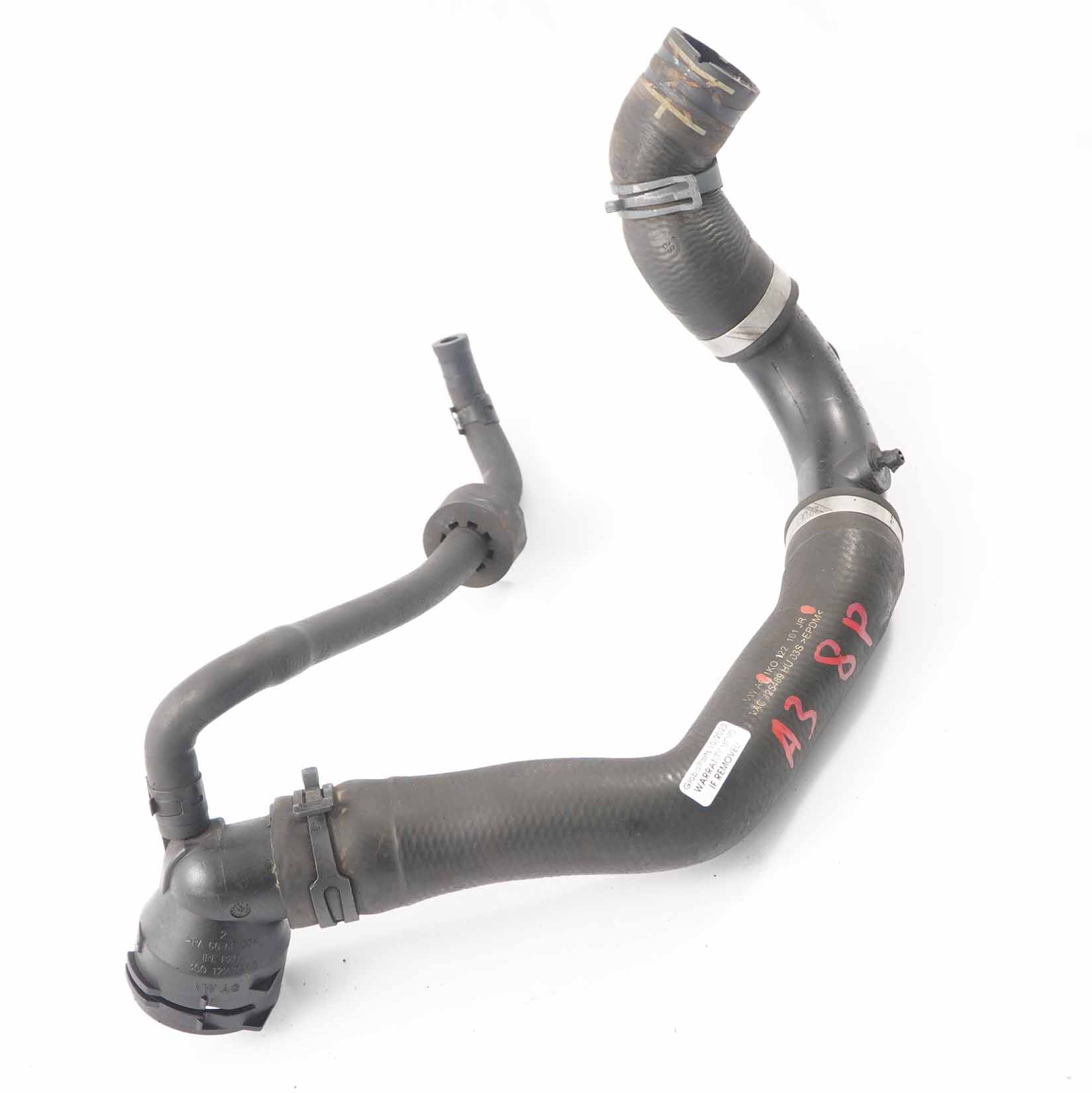 VW Golf 6 Audi A3 8P 1.6 TDI Tuyau d'eau Radiator Coolant Pipe Line 1K0122101JR