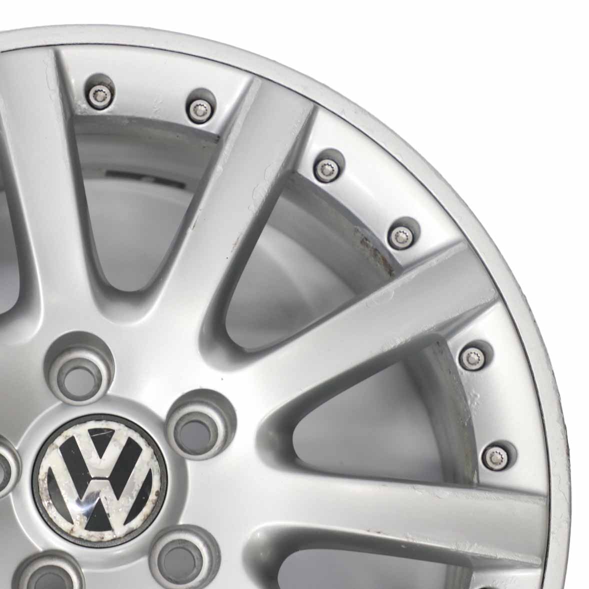 VW Volkswagen Golf 5 V 6 VI Jante Alliage Argent 17" ET:54 7J 1K0601025K