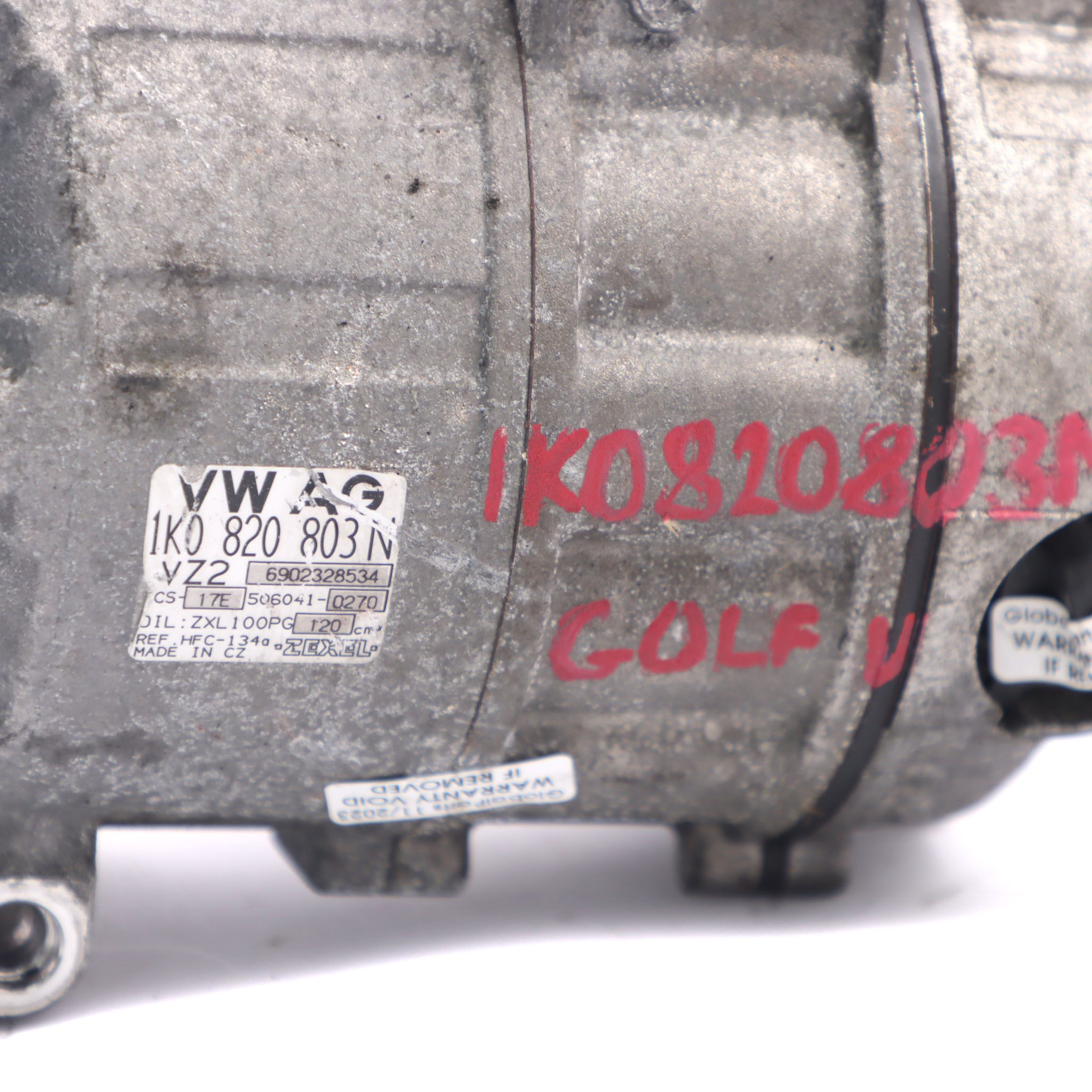 VW Volkswagen Golf 5 Climatisation Compresseur Pompe A/C 1K0820803N