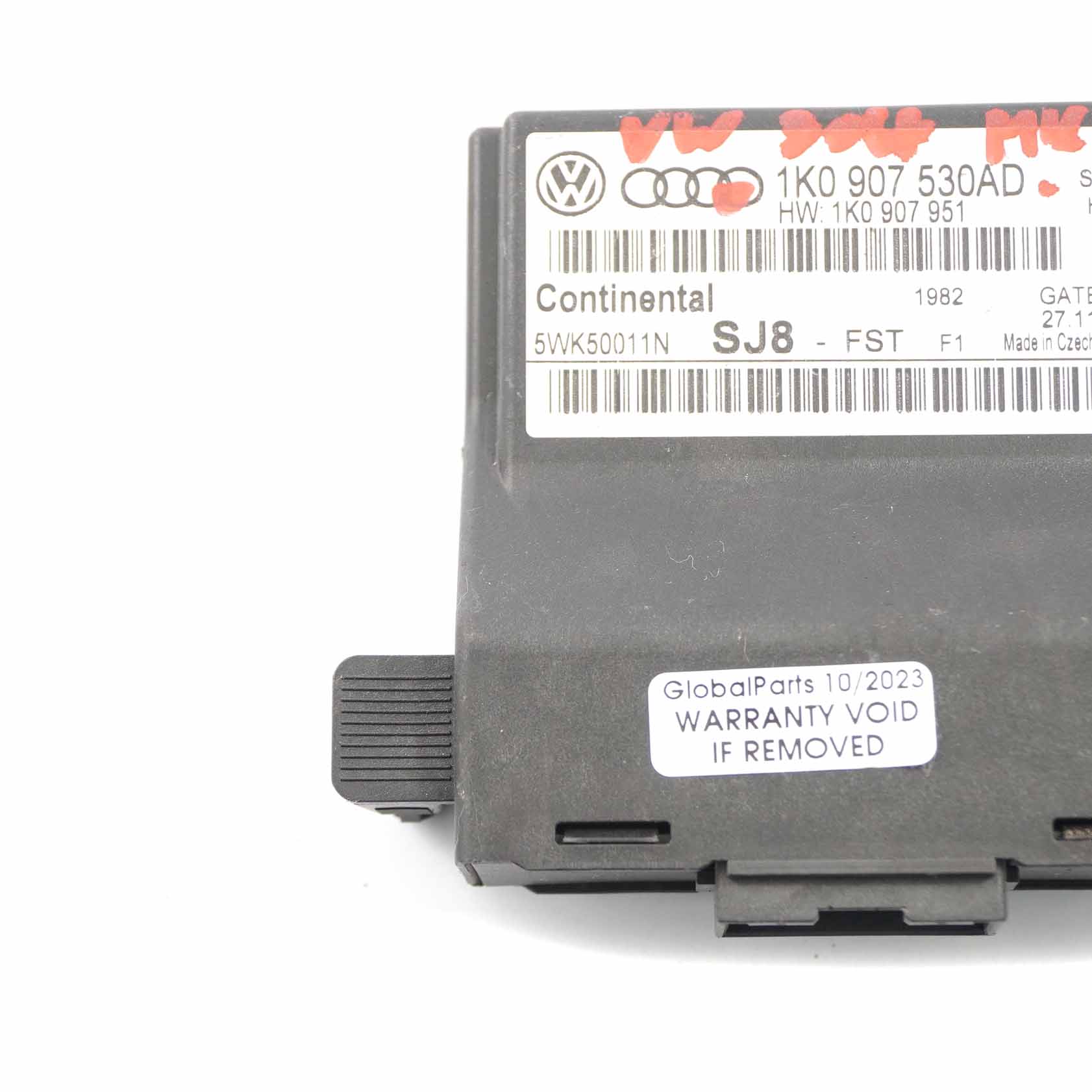 VW Volkswagen Golf 6 Module de l'unité de contrôle passerelle ECU 1K0907530AD