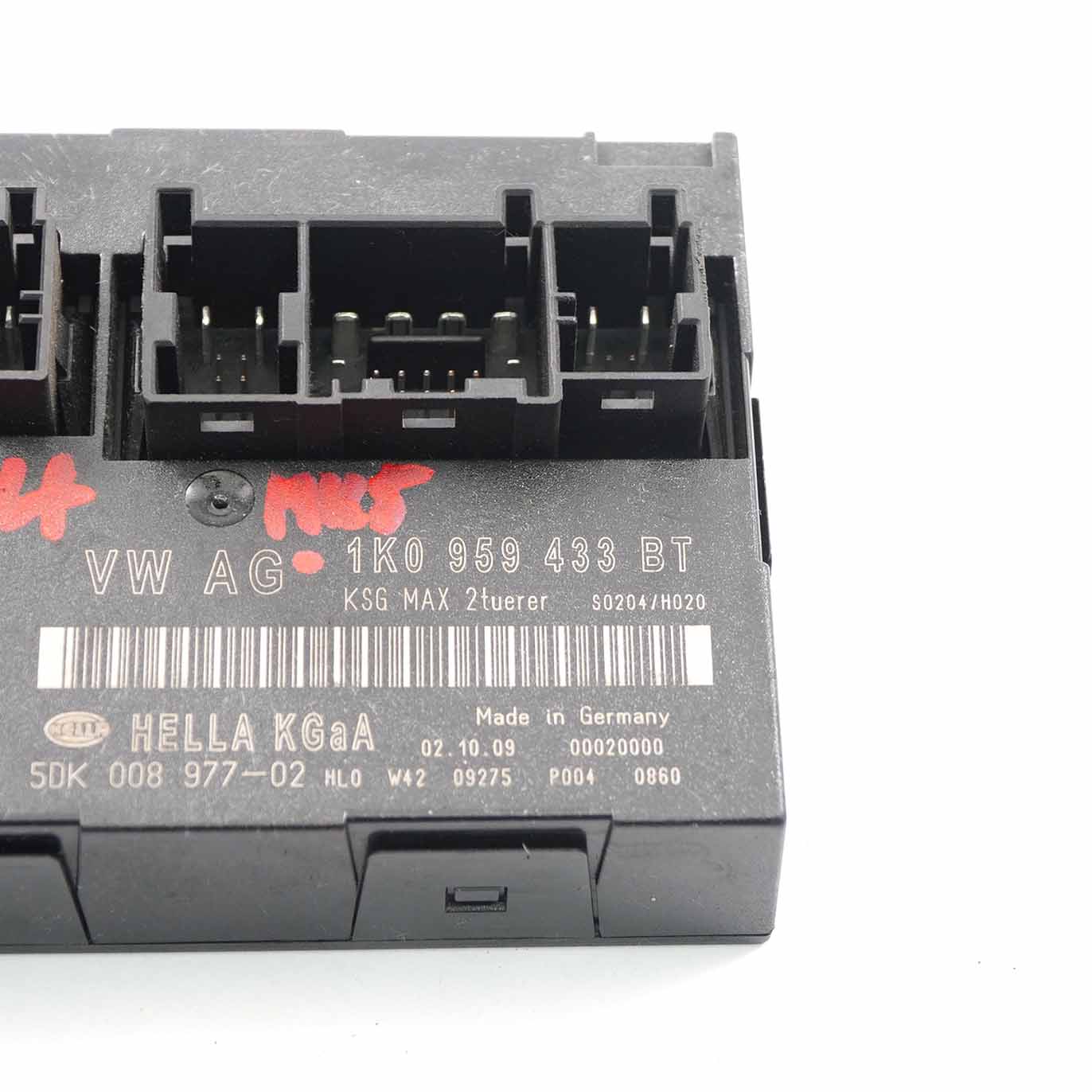 VW Golf 5 Body Corps Confort Unit Modul BCM Convenience Unit ECU 1K0959433BT